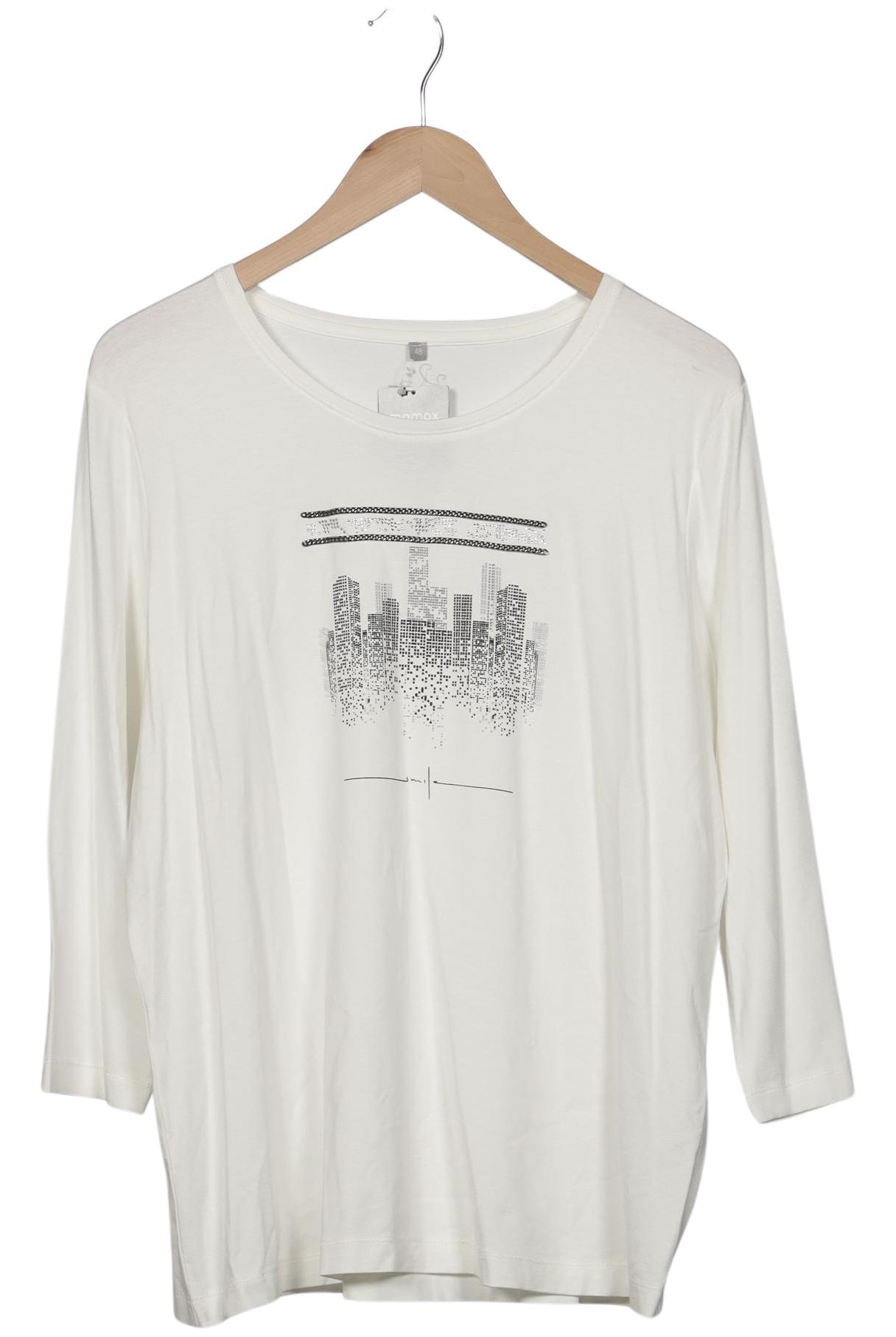 

Rabe Damen Langarmshirt, weiß, Gr. 48