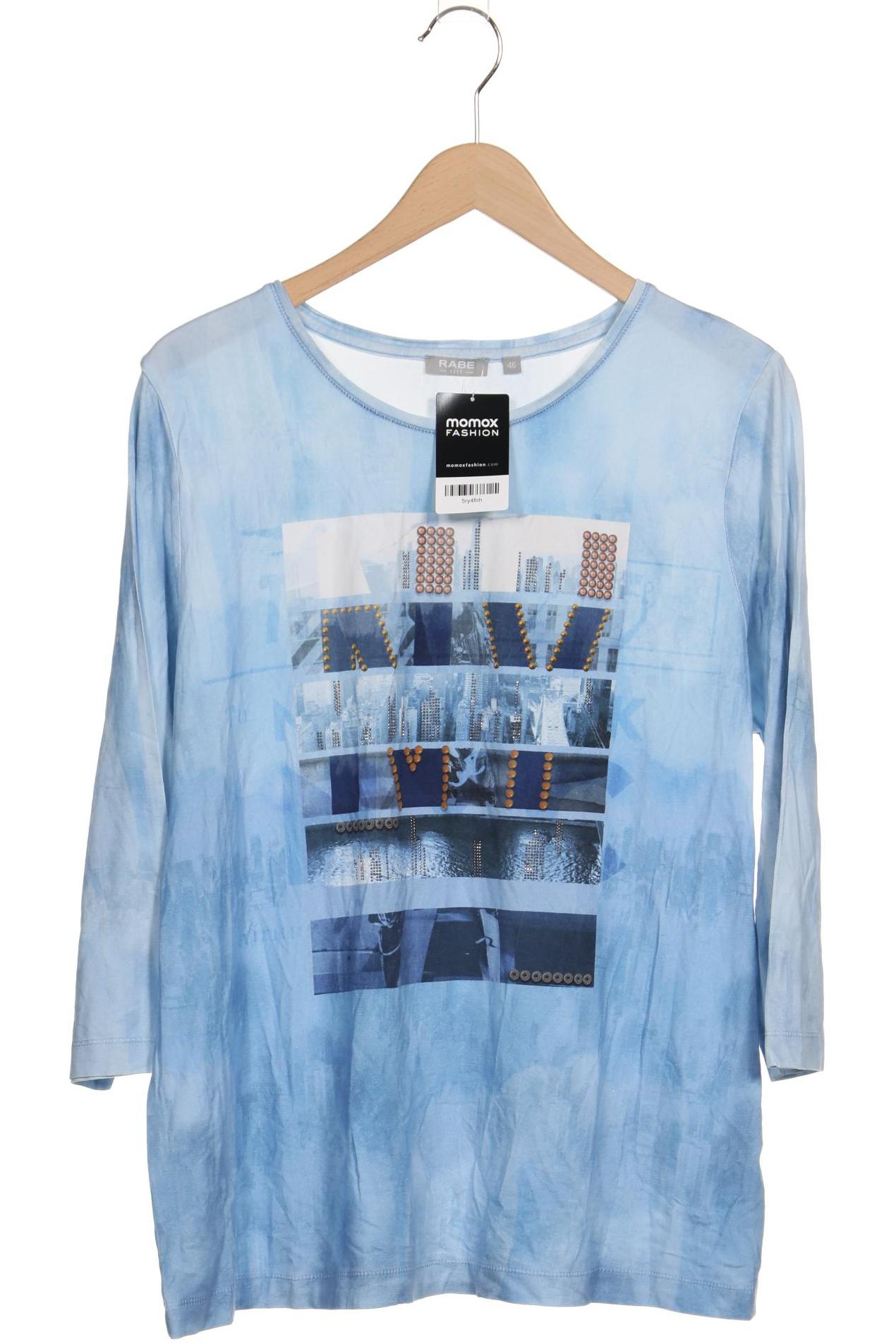 

Rabe Damen Langarmshirt, blau, Gr. 46