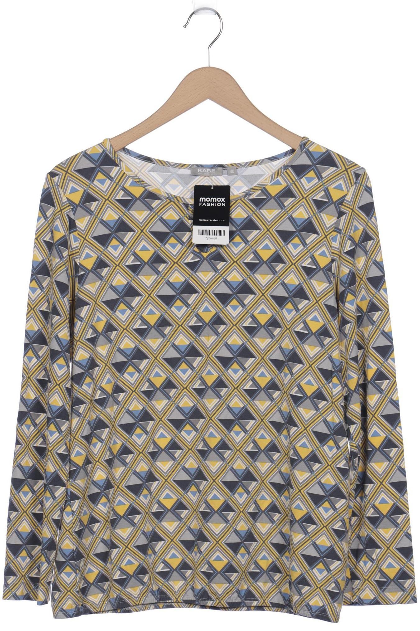 

Rabe Damen Langarmshirt, gelb, Gr. 40
