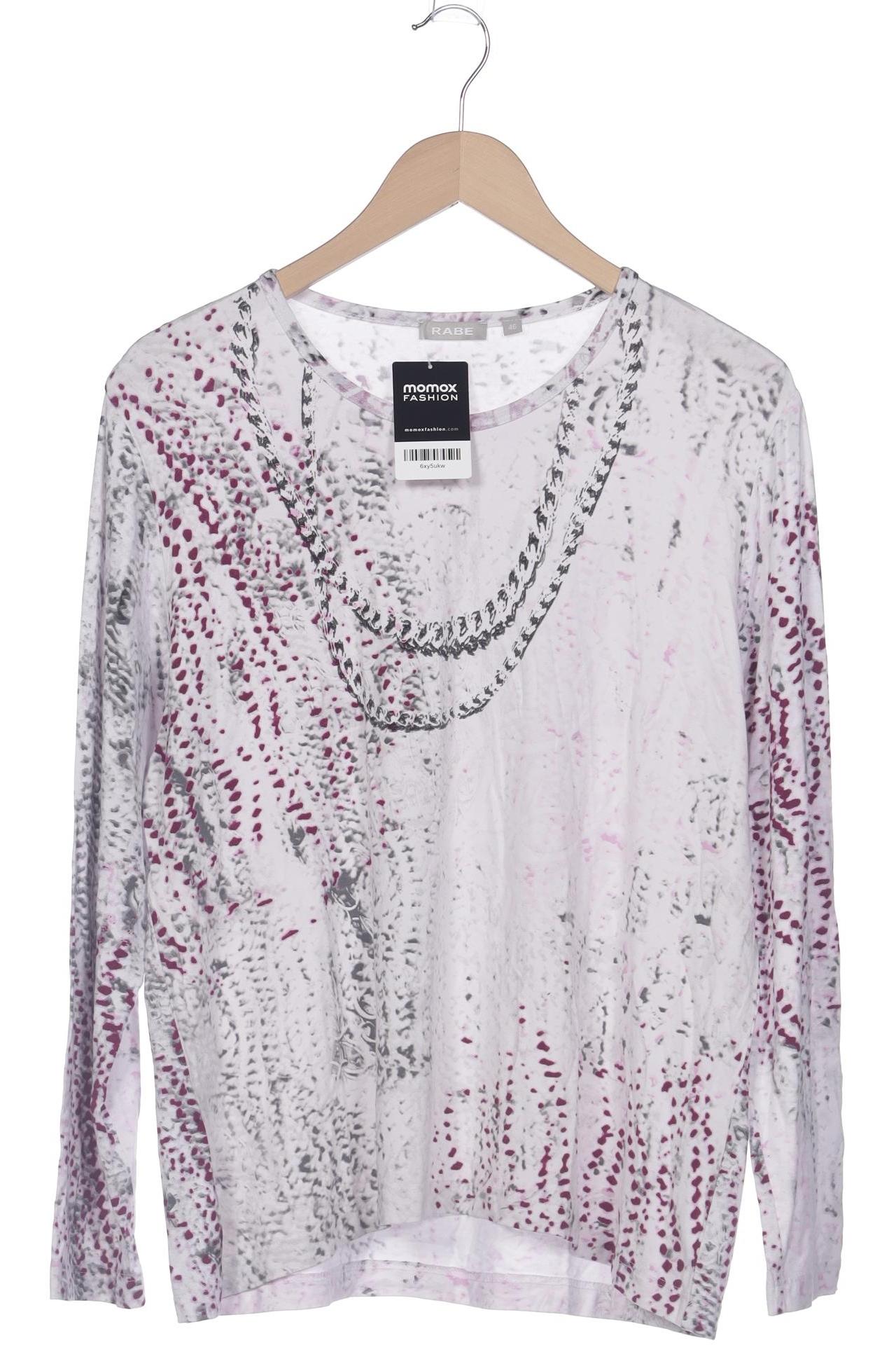 

Rabe Damen Langarmshirt, weiß, Gr. 46