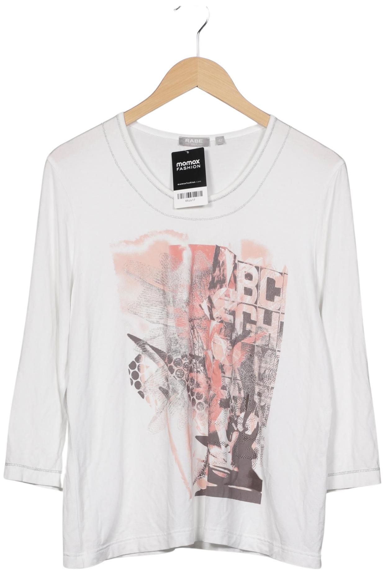 

Rabe Damen Langarmshirt, weiß, Gr. 42