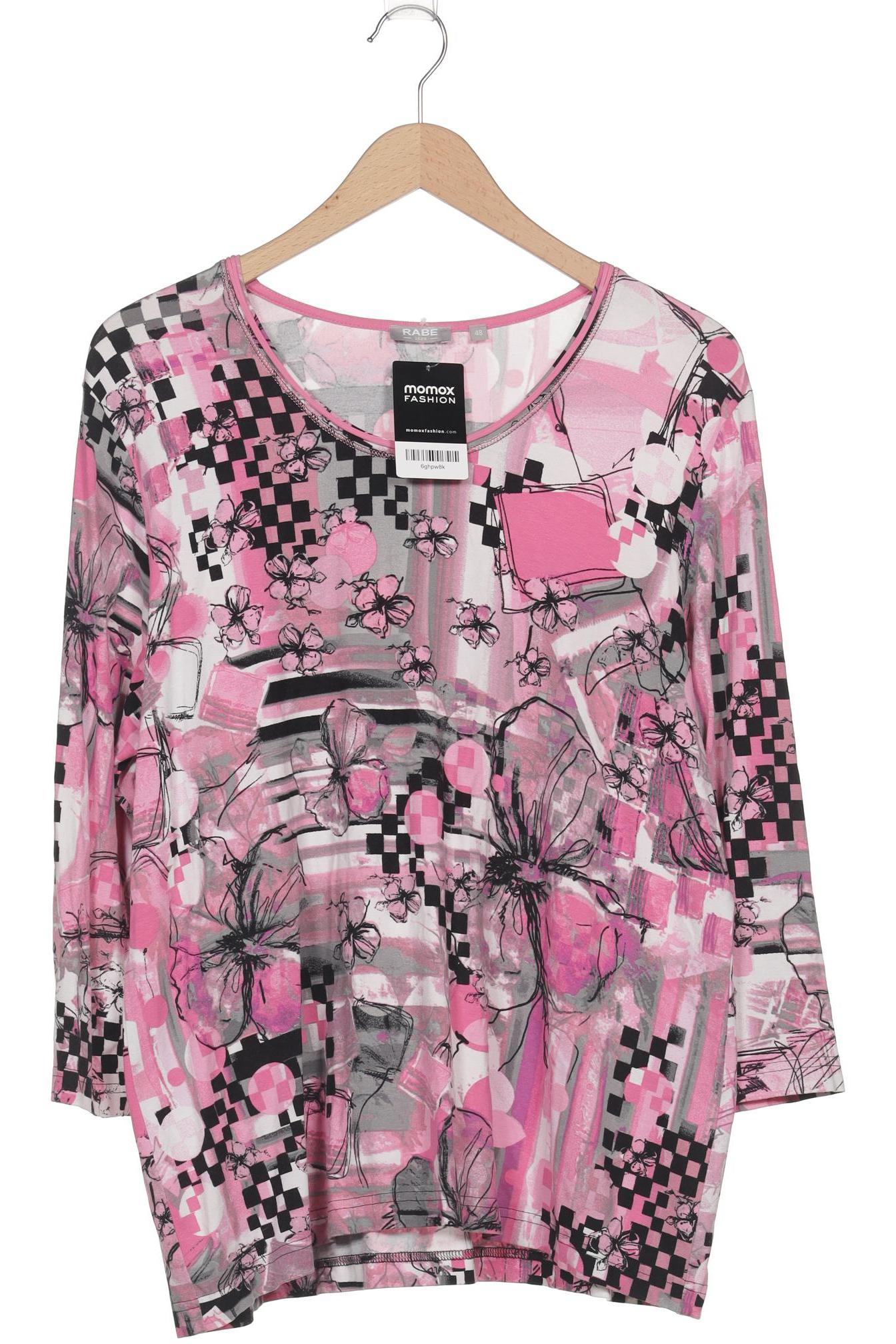 

Rabe Damen Langarmshirt, pink, Gr. 48