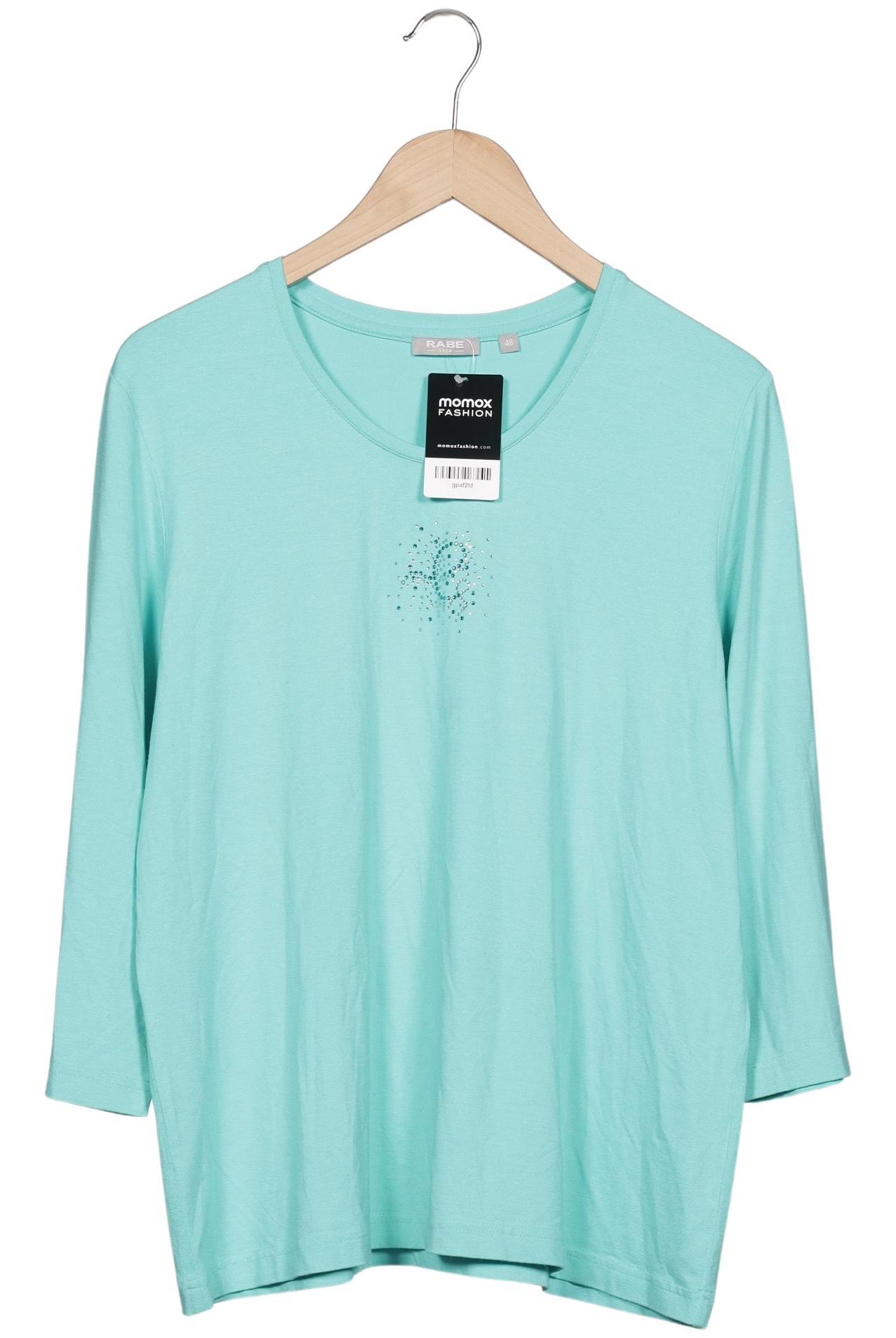 

Rabe Damen Langarmshirt, blau, Gr. 48