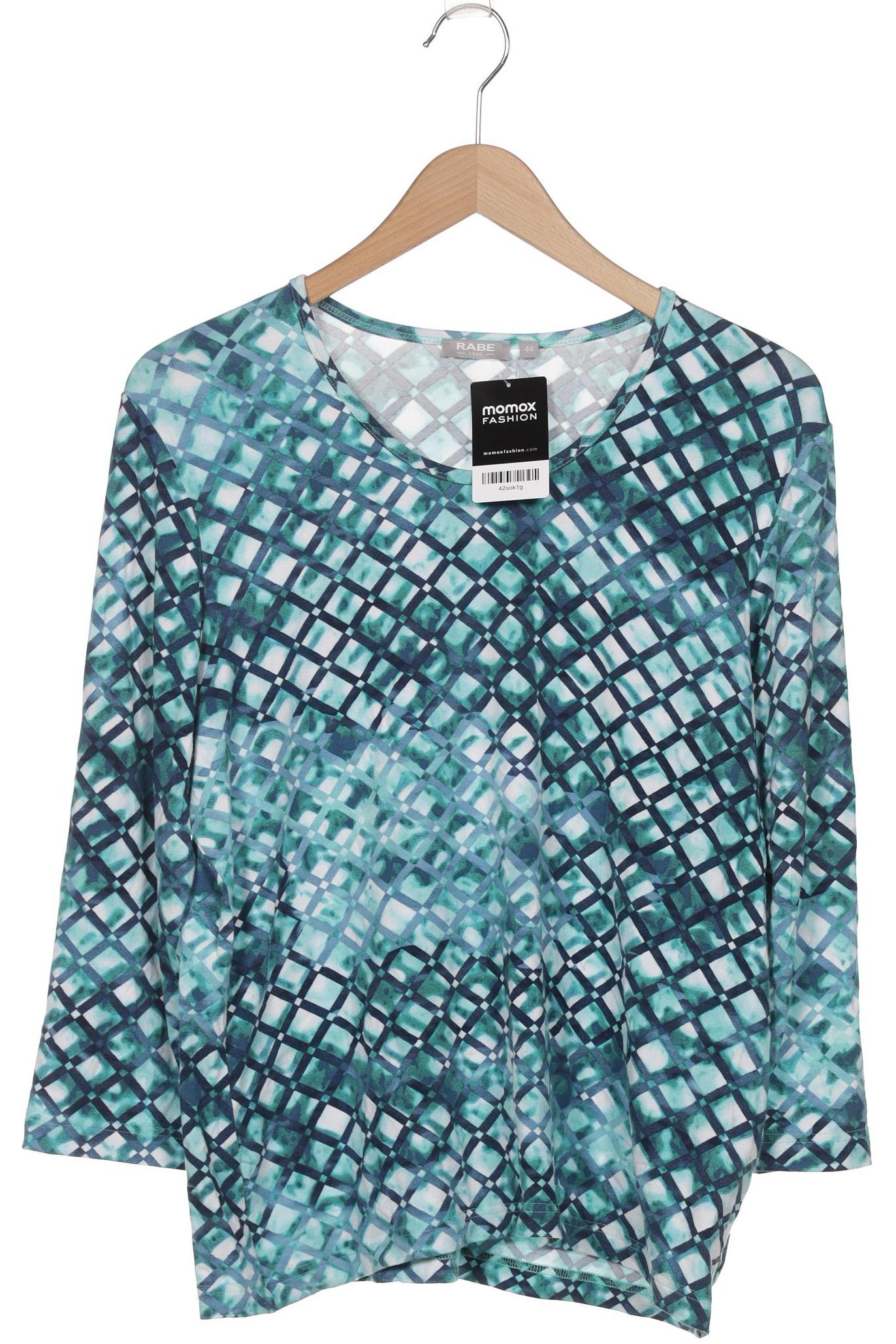 

Rabe Damen Langarmshirt, türkis, Gr. 44