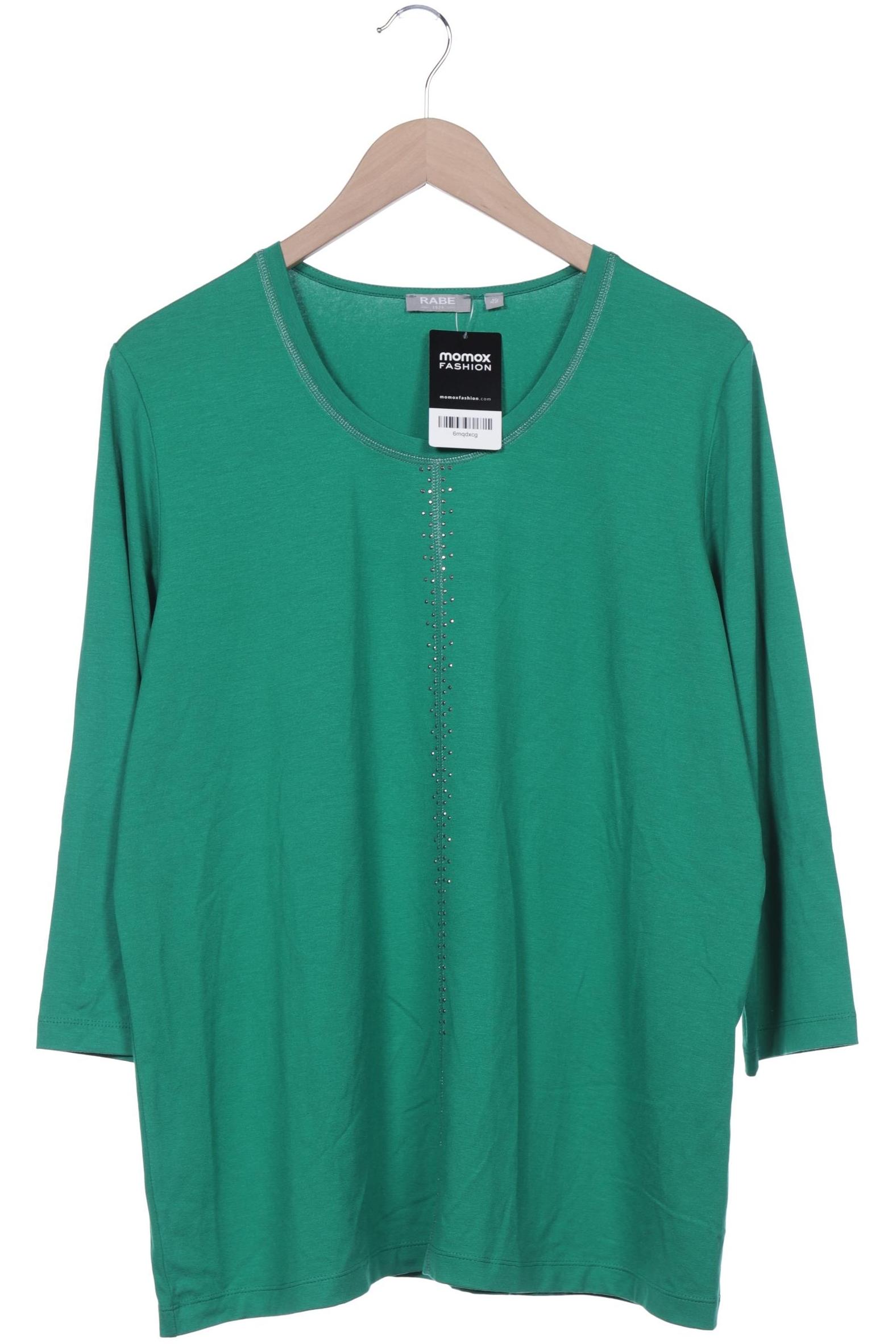 

Rabe Damen Langarmshirt, grün, Gr. 48