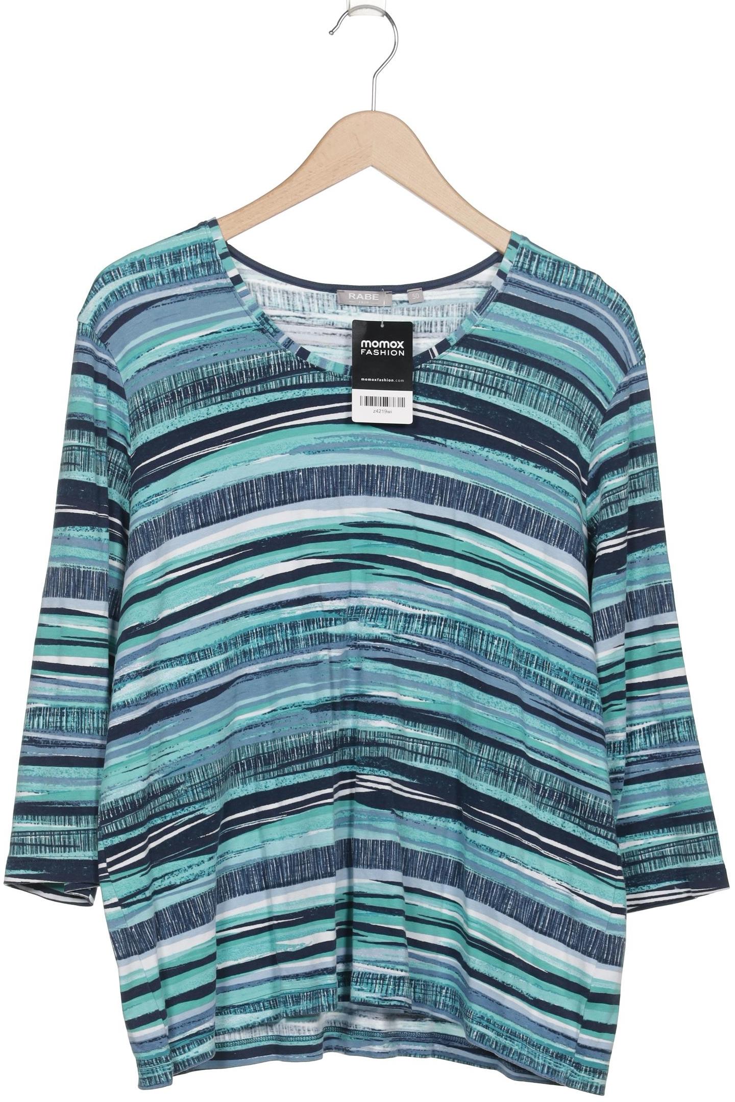 

Rabe Damen Langarmshirt, blau, Gr. 50