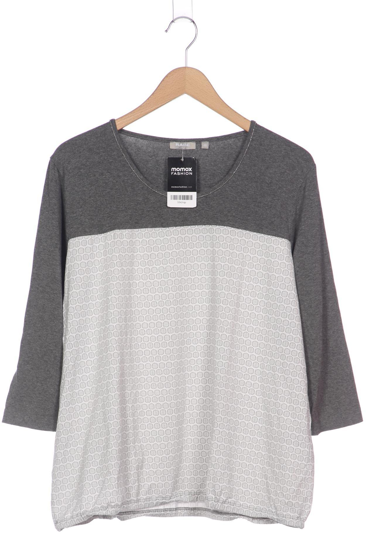 

Rabe Damen Langarmshirt, grau, Gr. 48