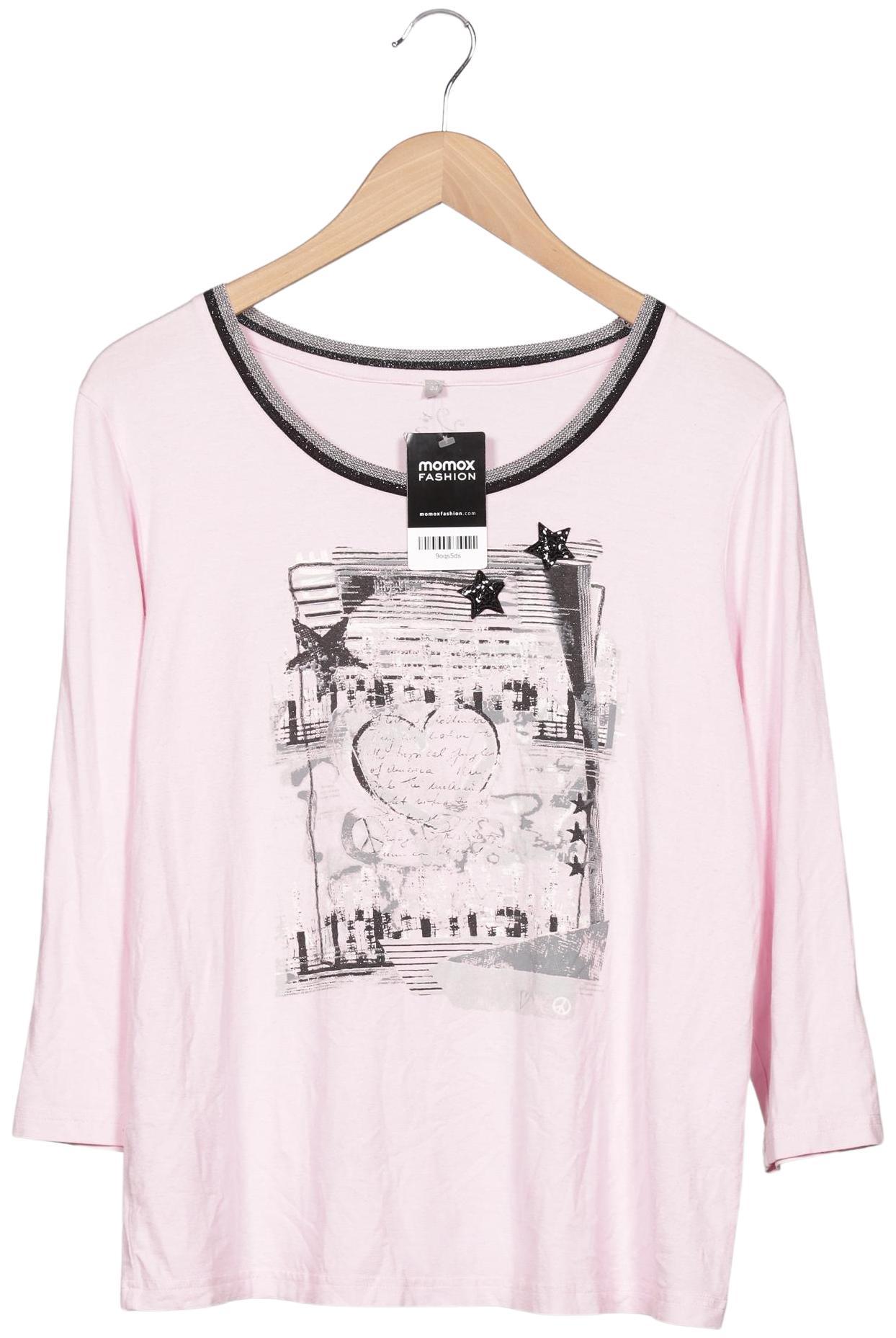 

Rabe Damen Langarmshirt, pink, Gr. 44