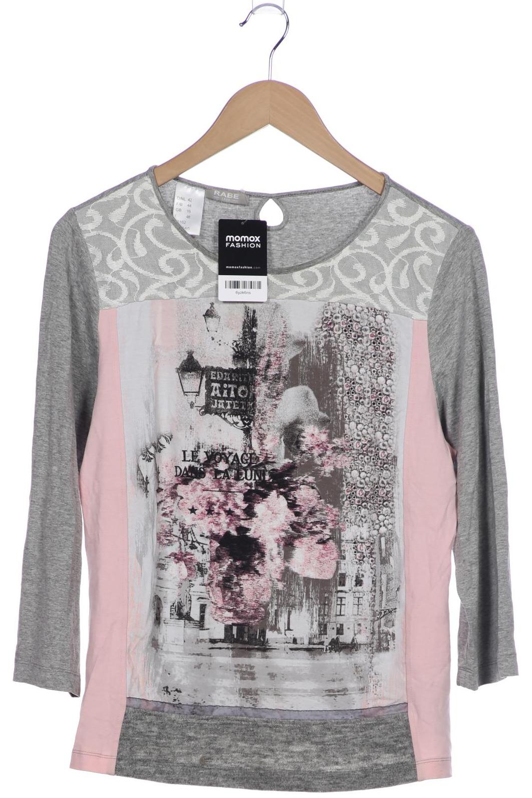 

Rabe Damen Langarmshirt, grau, Gr. 42