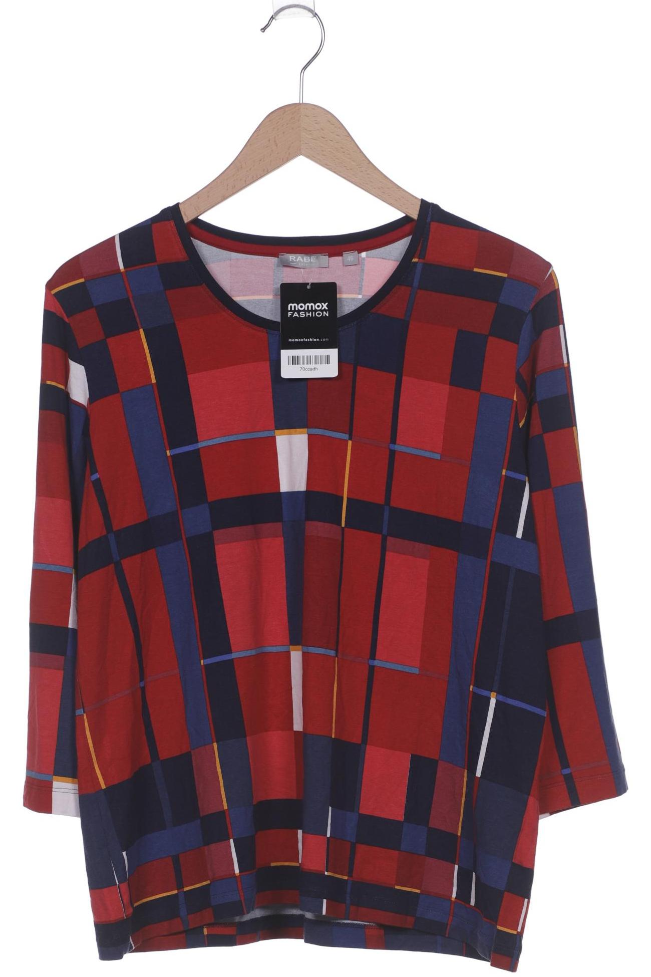 

Rabe Damen Langarmshirt, rot, Gr. 46