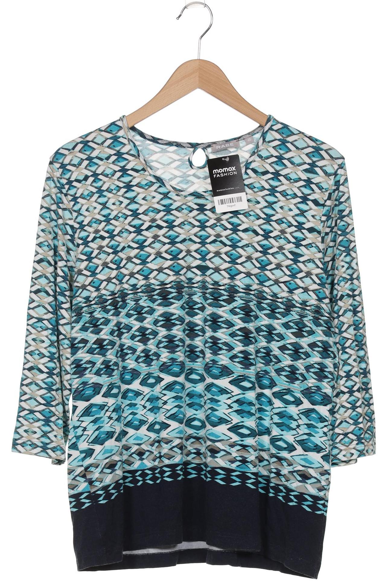 

Rabe Damen Langarmshirt, türkis, Gr. 48