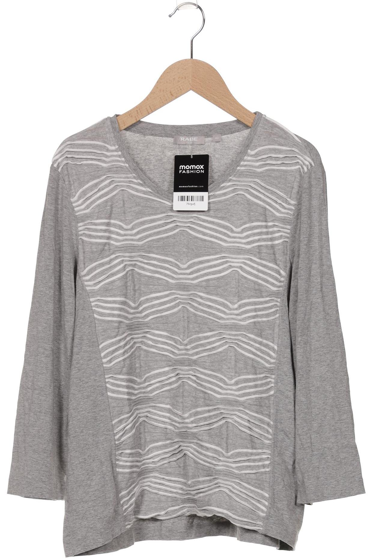 

Rabe Damen Langarmshirt, grau, Gr. 42