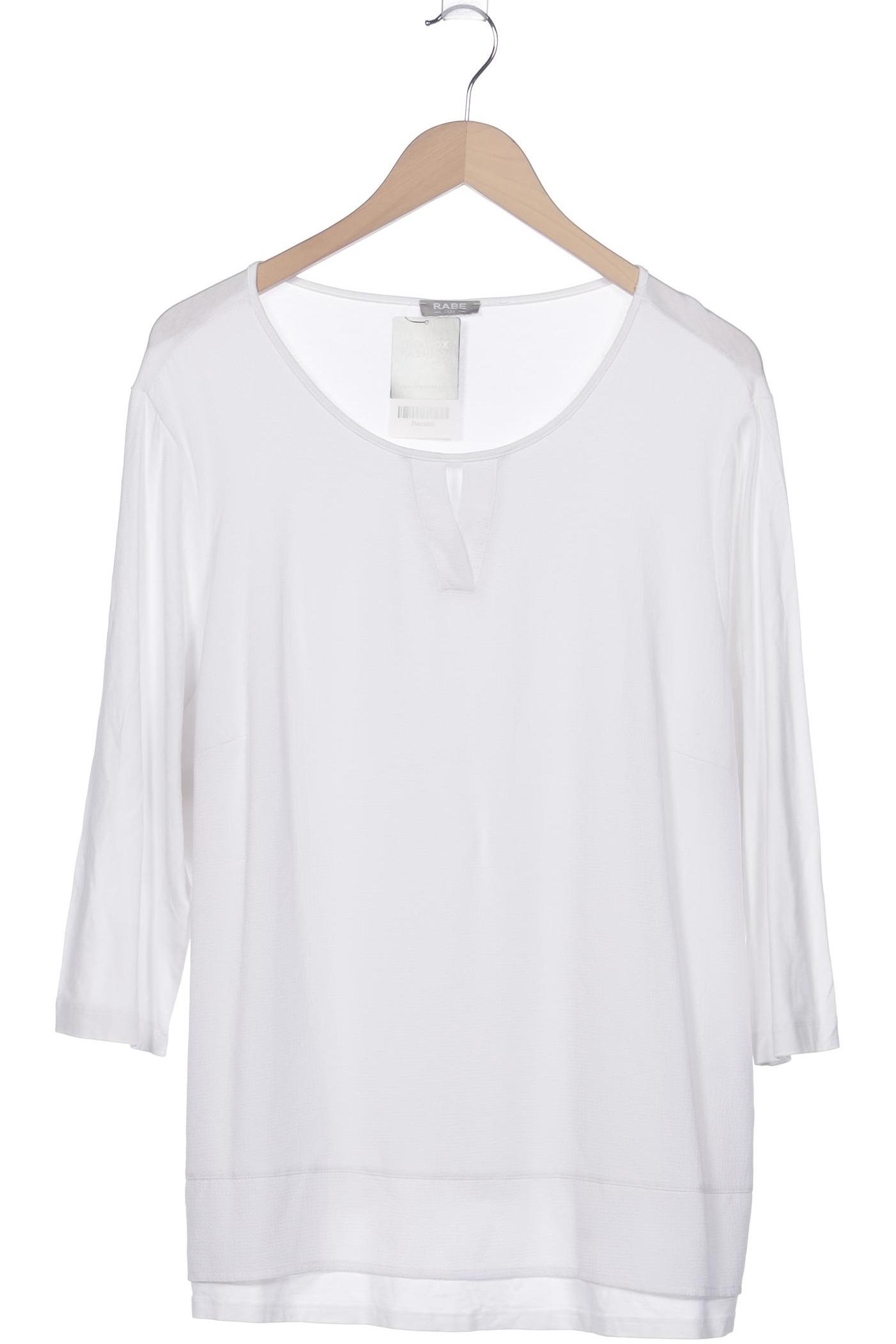 

Rabe Damen Langarmshirt, weiß, Gr. 48