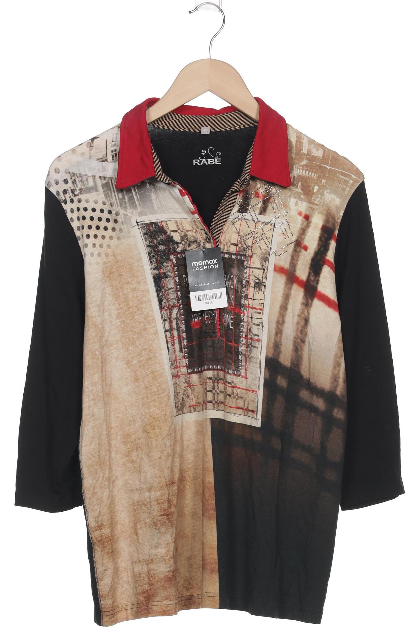 

Rabe Damen Langarmshirt, mehrfarbig, Gr. 48