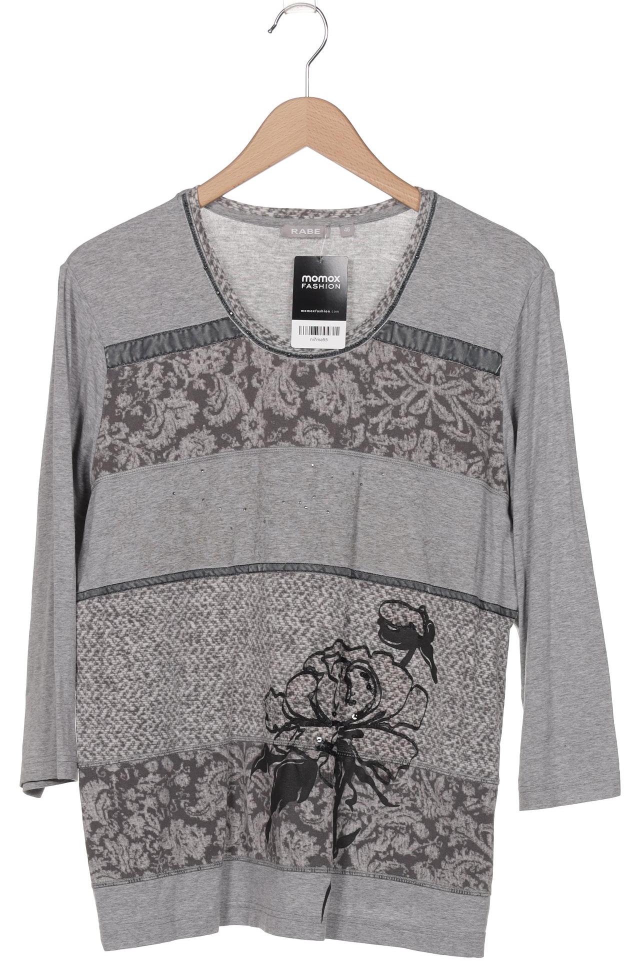 

Rabe Damen Langarmshirt, grau, Gr. 46