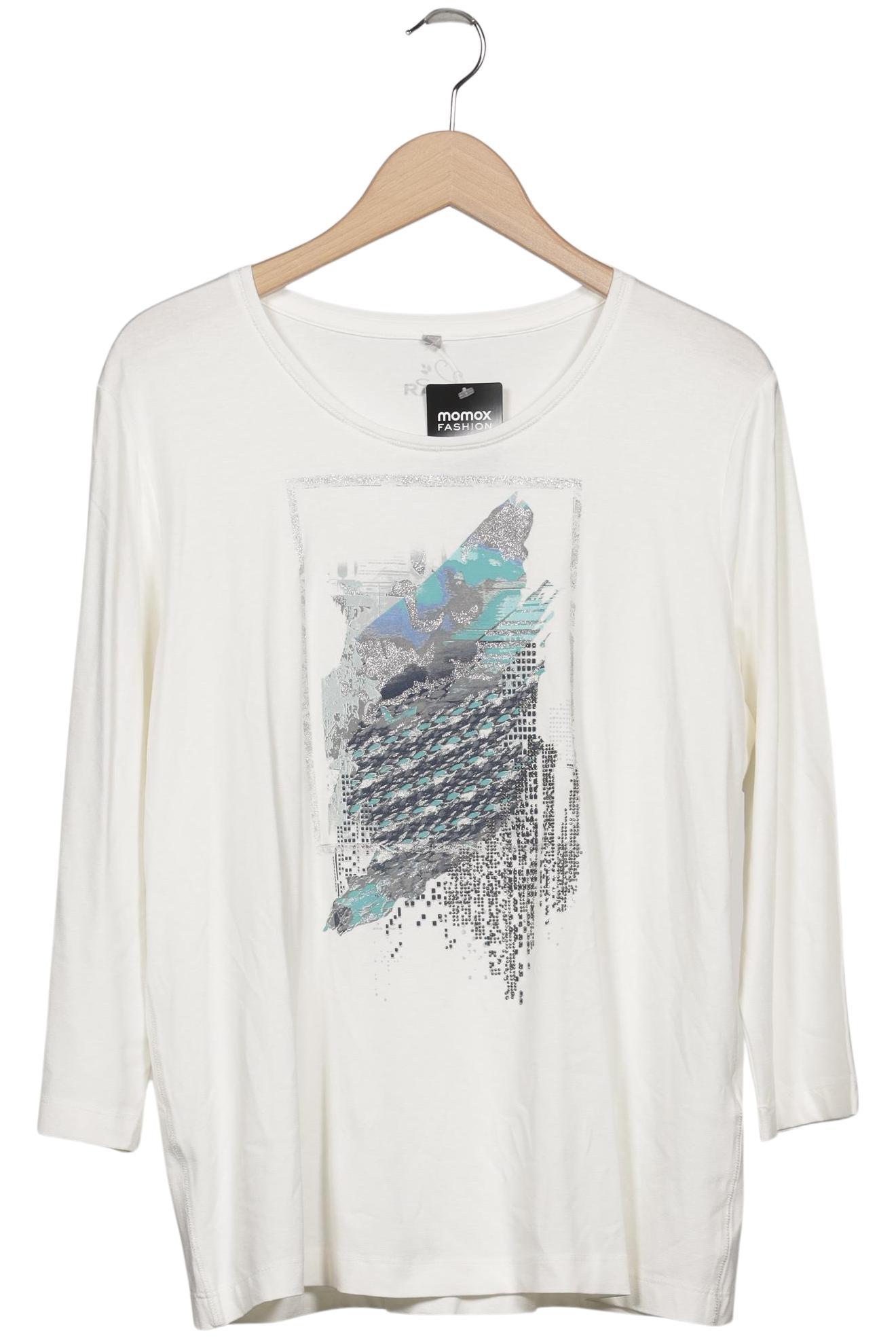 

Rabe Damen Langarmshirt, weiß, Gr. 46