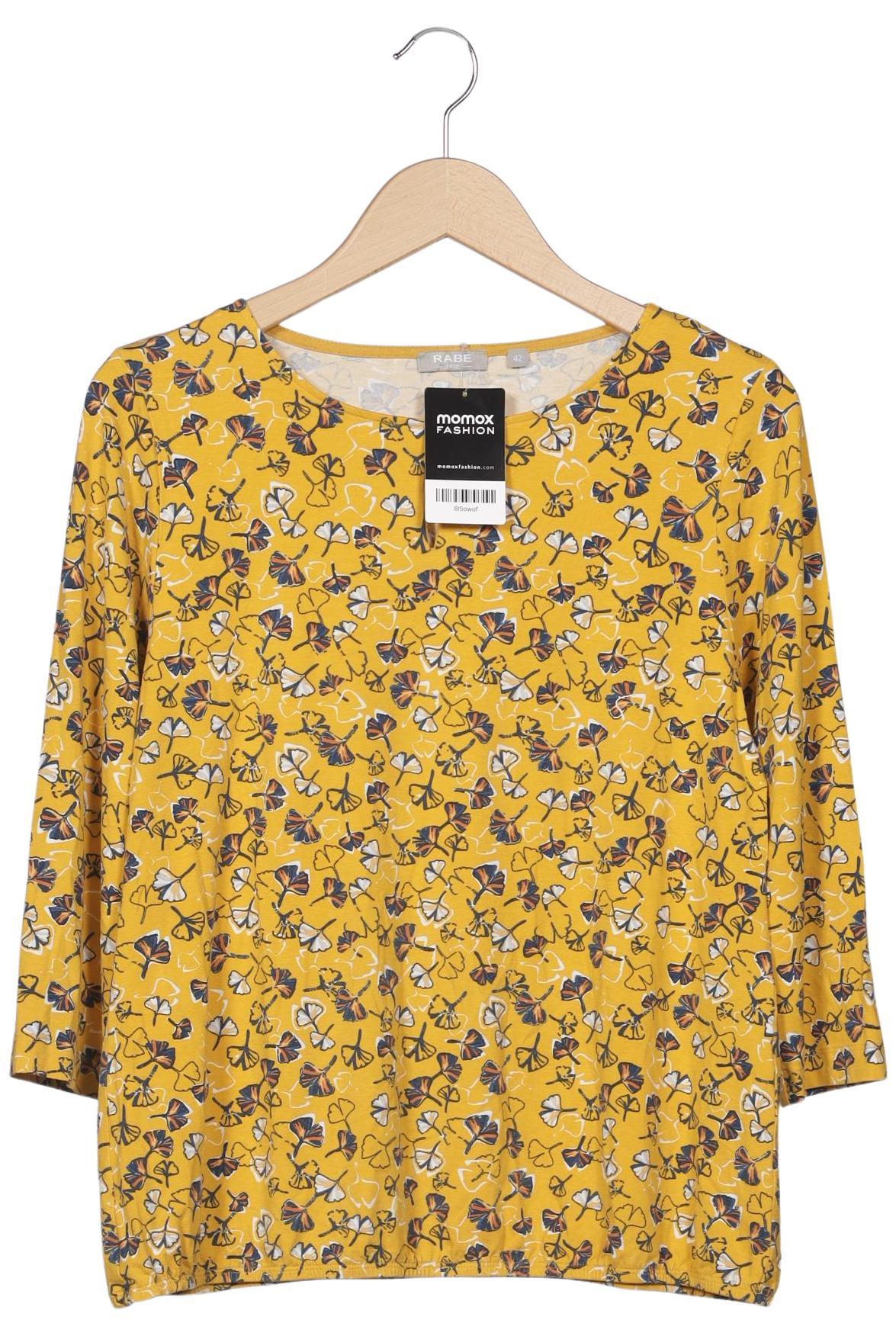 

Rabe Damen Langarmshirt, gelb, Gr. 42