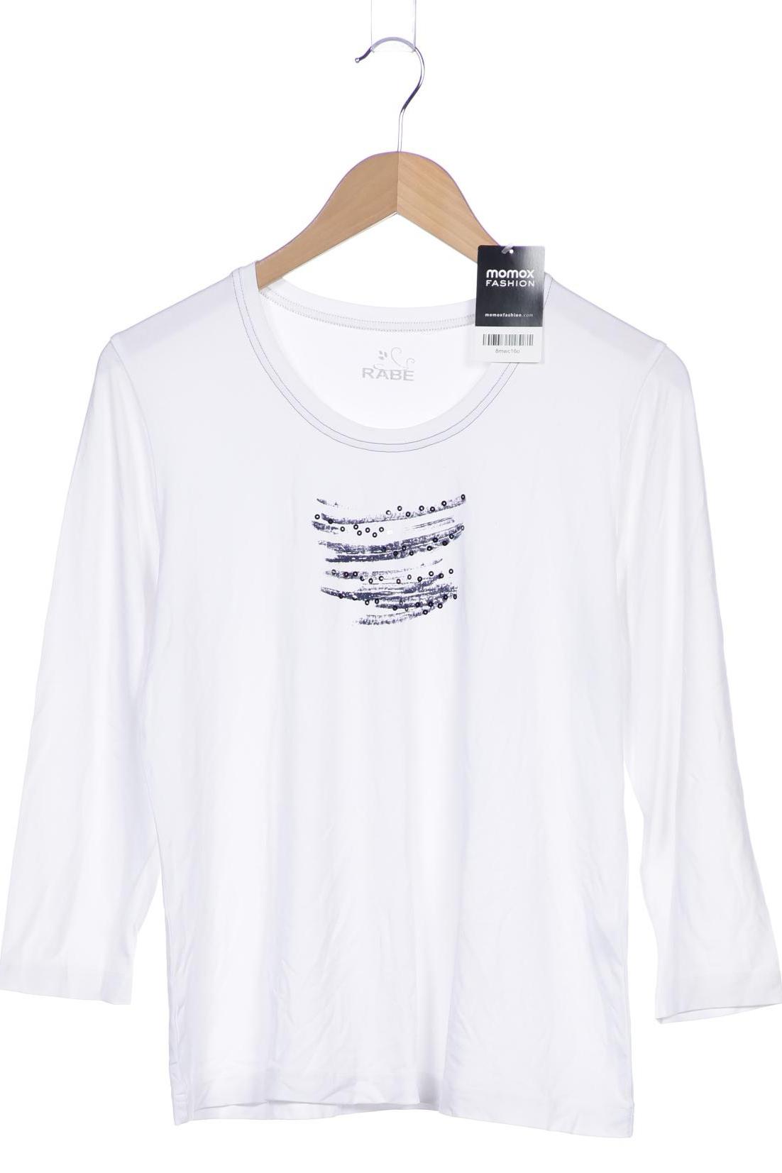 

Rabe Damen Langarmshirt, weiß, Gr. 42