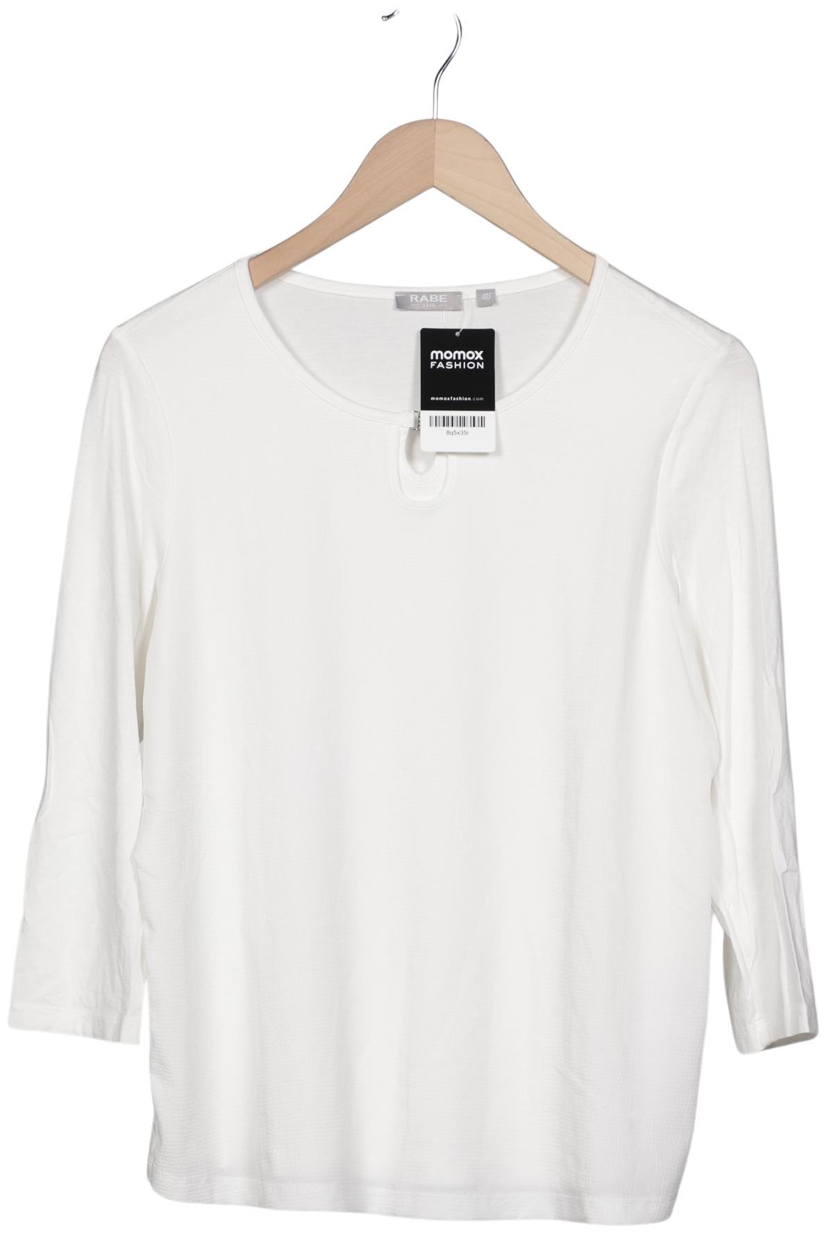 

Rabe Damen Langarmshirt, weiß, Gr. 40