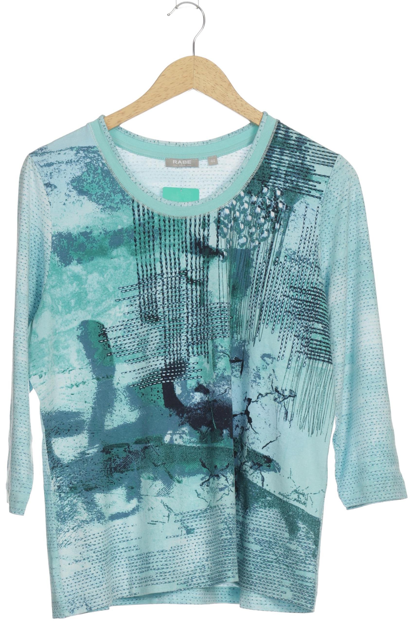 

Rabe Damen Langarmshirt, türkis, Gr. 44