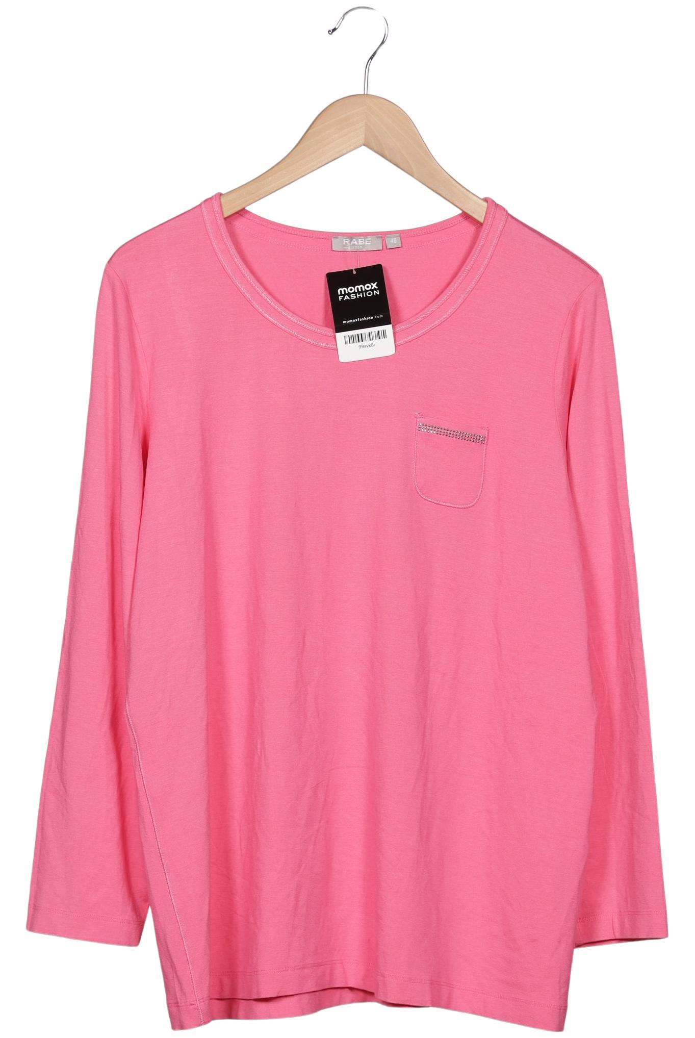 

Rabe Damen Langarmshirt, pink, Gr. 48