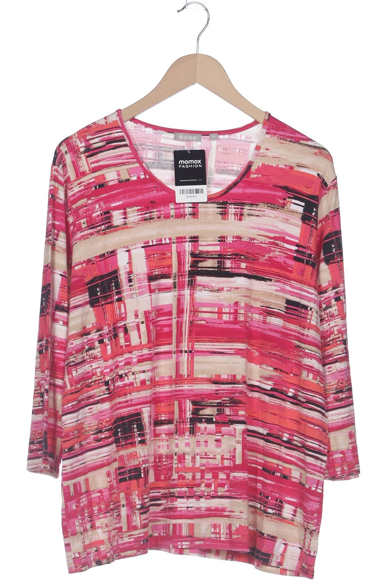 

Rabe Damen Langarmshirt, pink, Gr. 50