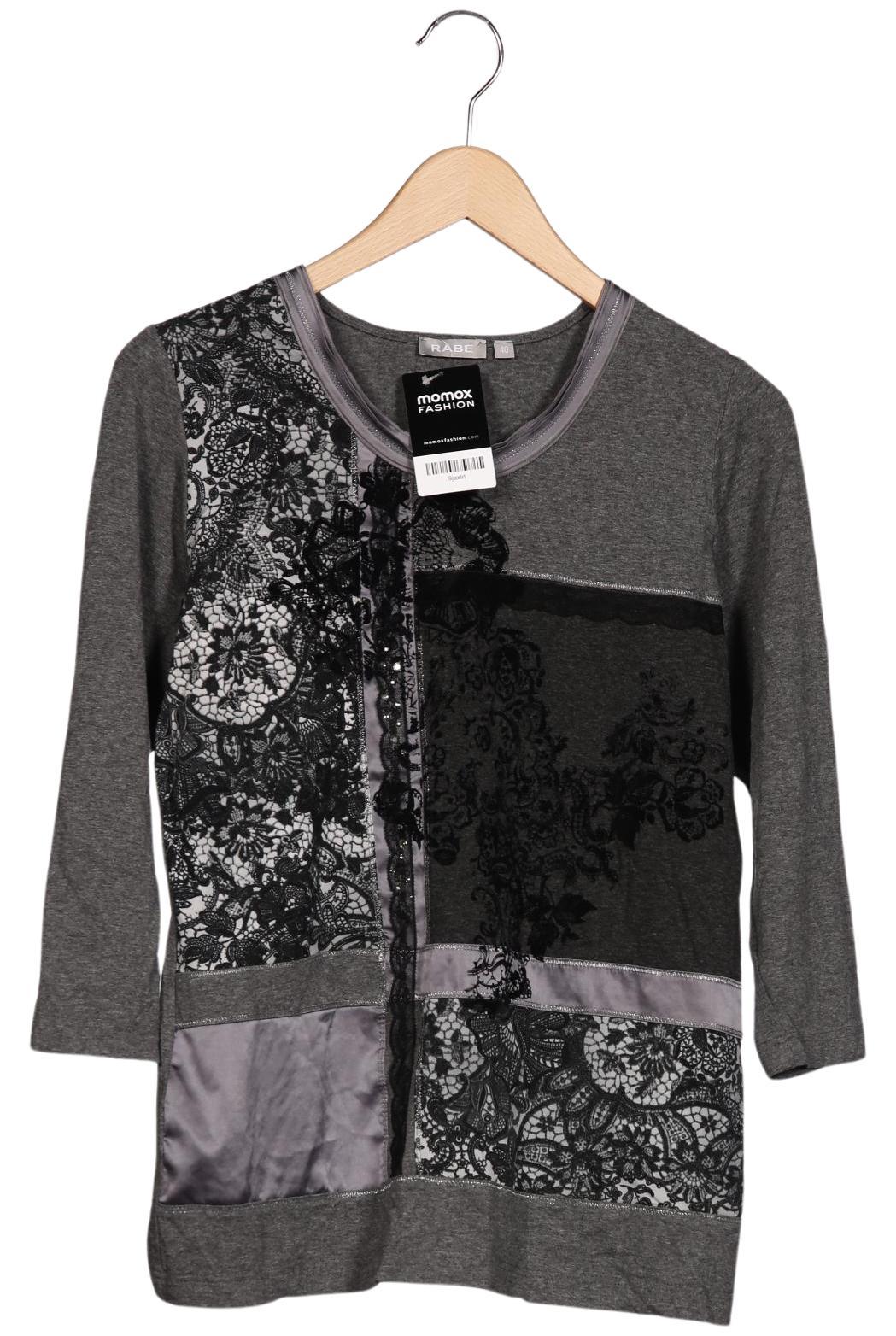 

Rabe Damen Langarmshirt, grau, Gr. 40