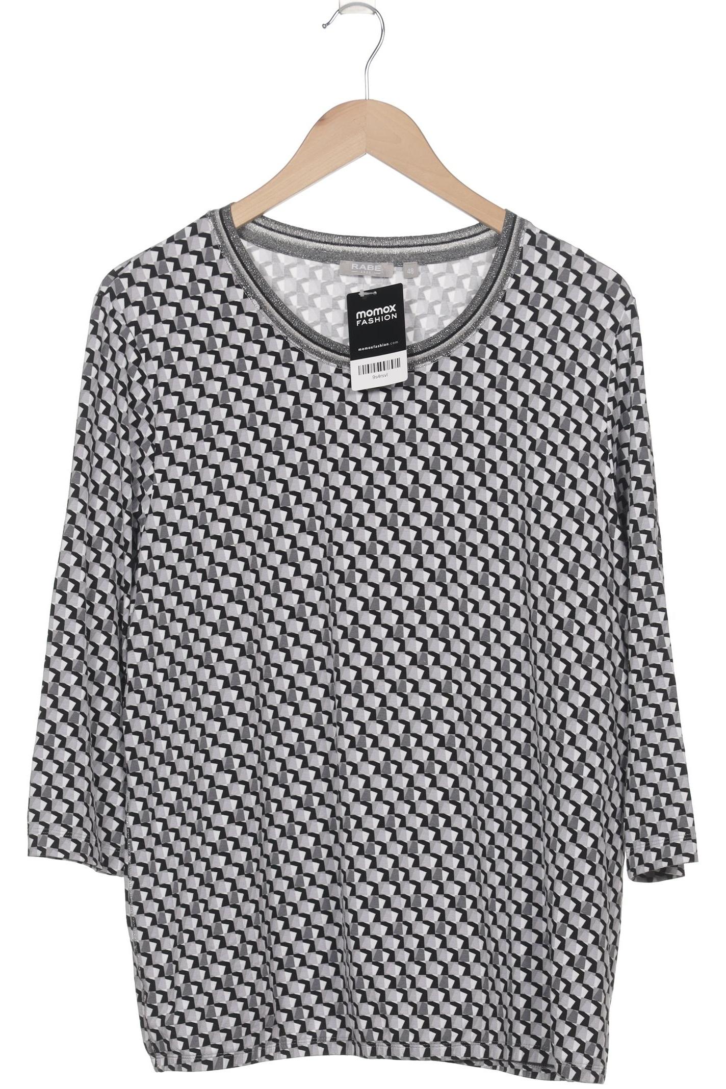 

Rabe Damen Langarmshirt, grau, Gr. 48