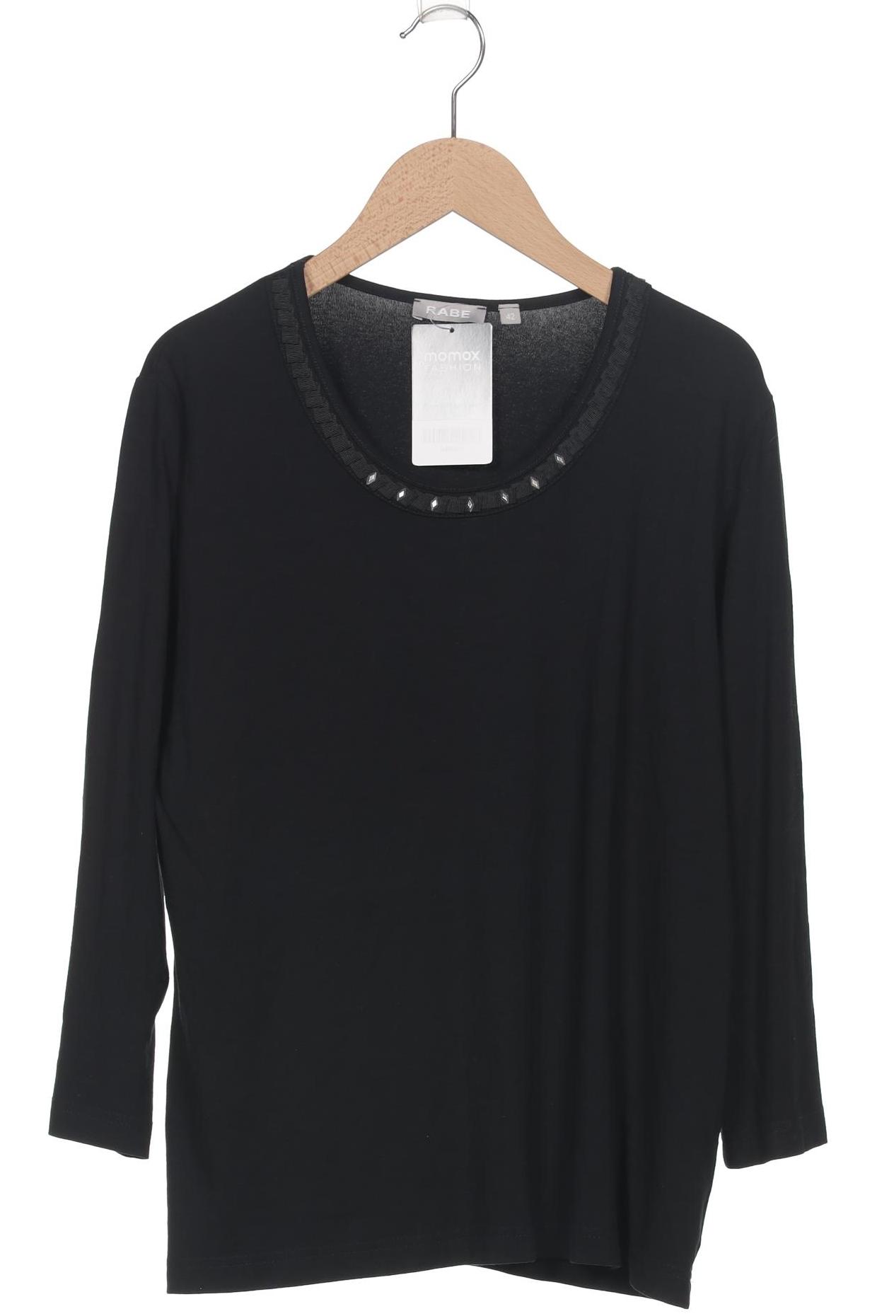 

Rabe Damen Langarmshirt, schwarz, Gr. 42