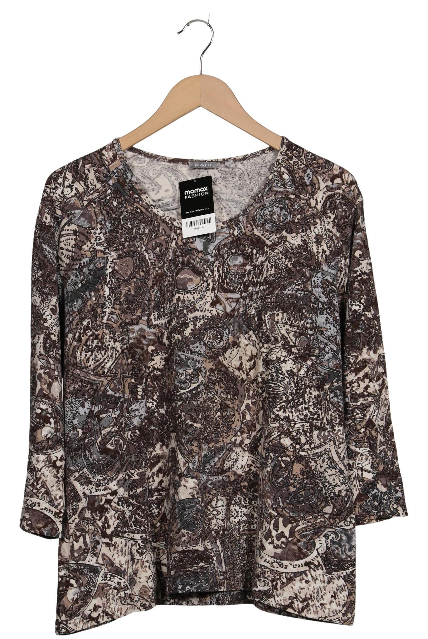

Rabe Damen Langarmshirt, braun, Gr. 50