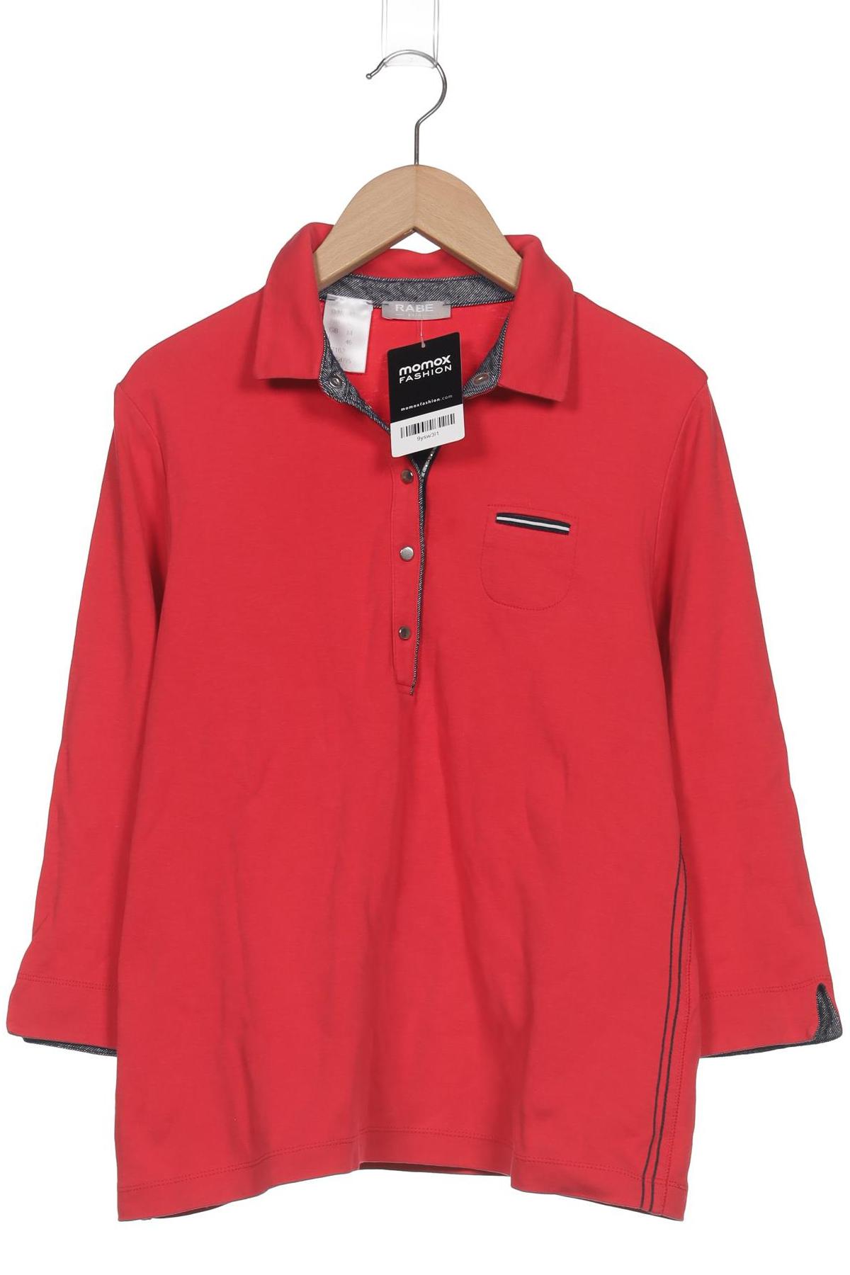 

Rabe Damen Langarmshirt, rot, Gr. 40