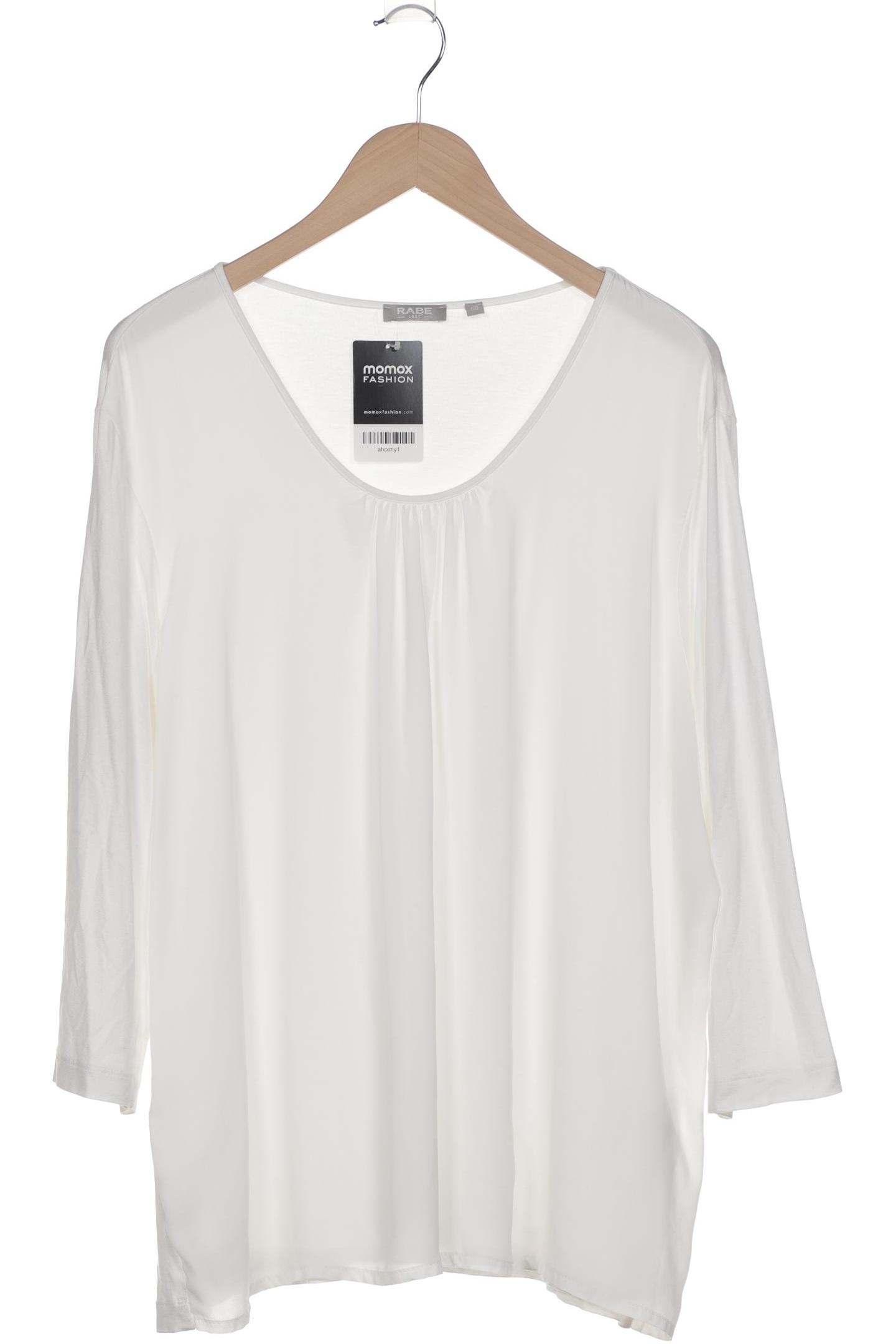 

Rabe Damen Langarmshirt, weiß, Gr. 50