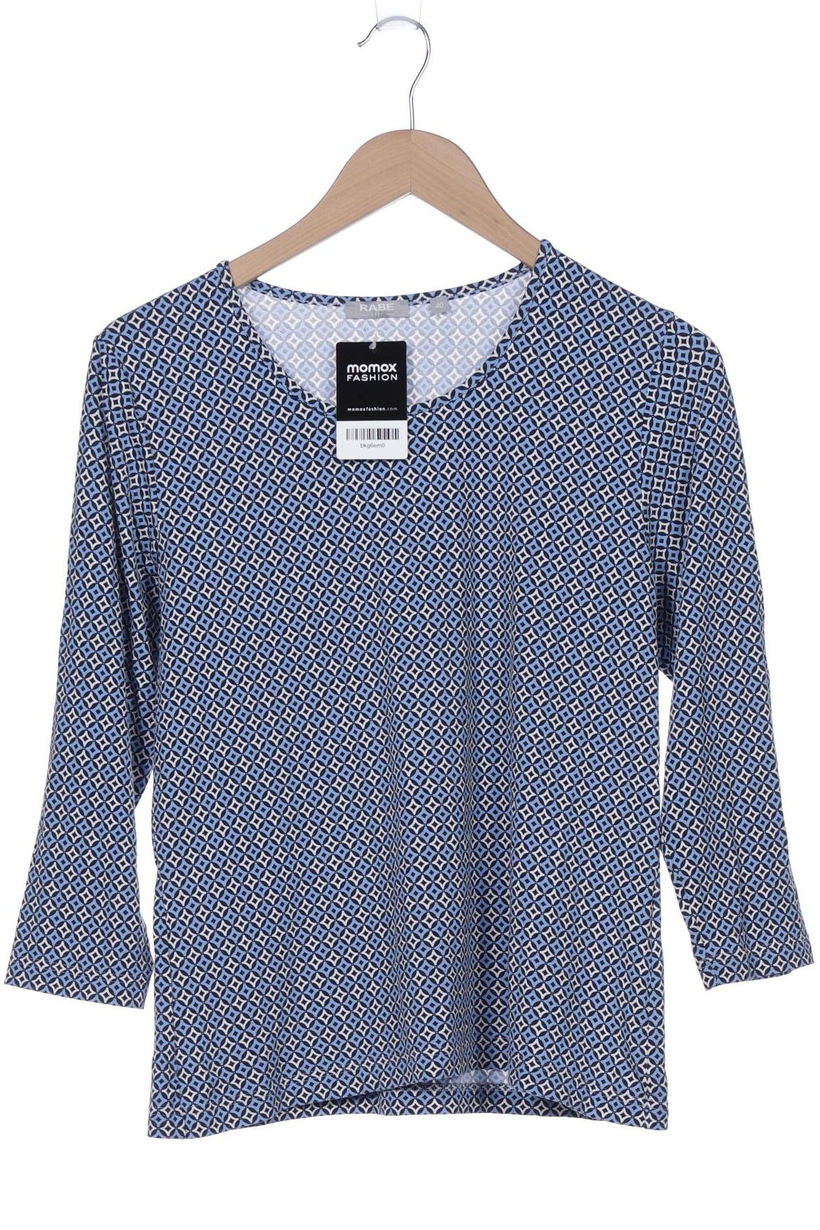 

Rabe Damen Langarmshirt, blau, Gr. 40