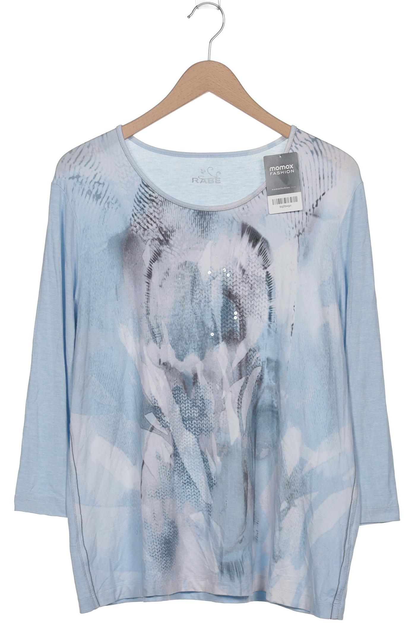 

Rabe Damen Langarmshirt, blau, Gr. 48
