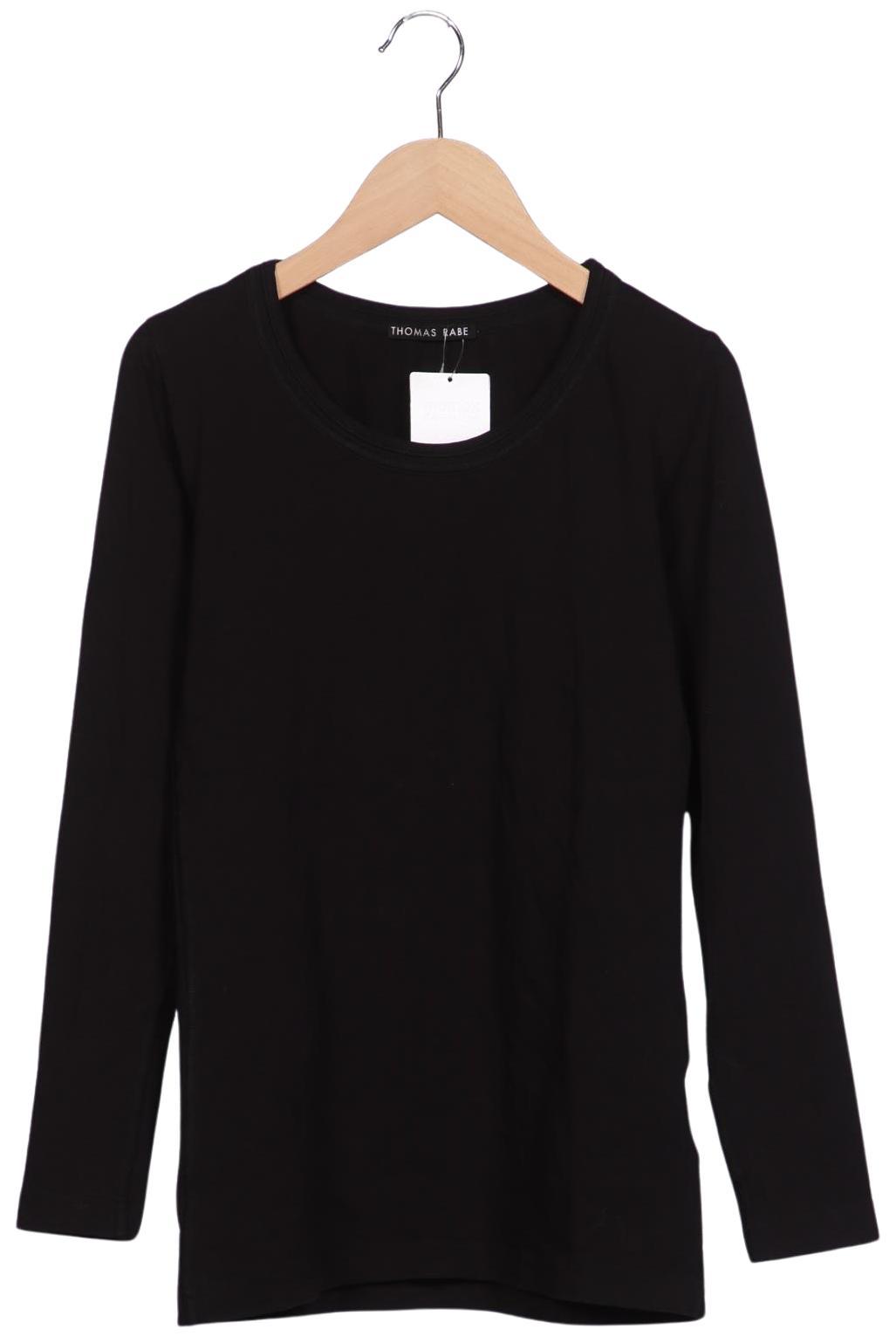 

Rabe Damen Langarmshirt, schwarz, Gr. 36