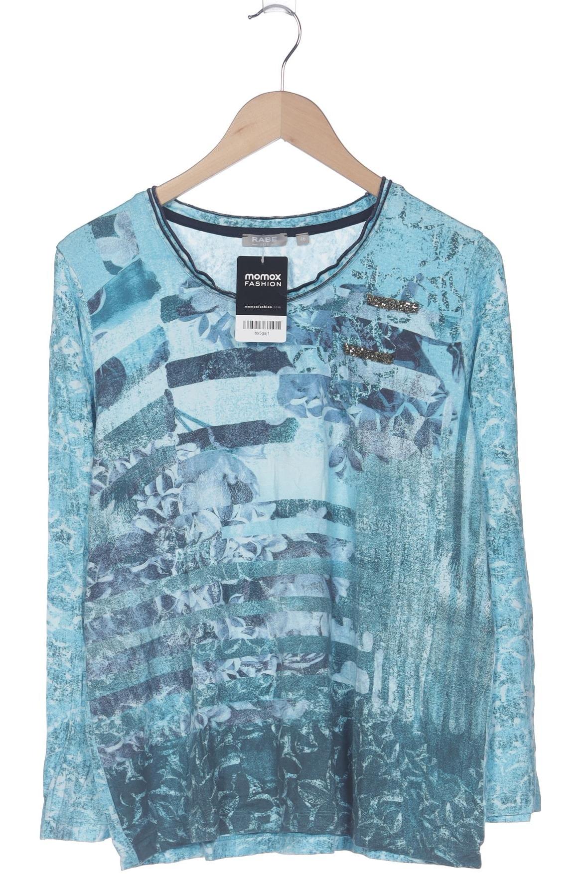 

Rabe Damen Langarmshirt, blau, Gr. 46