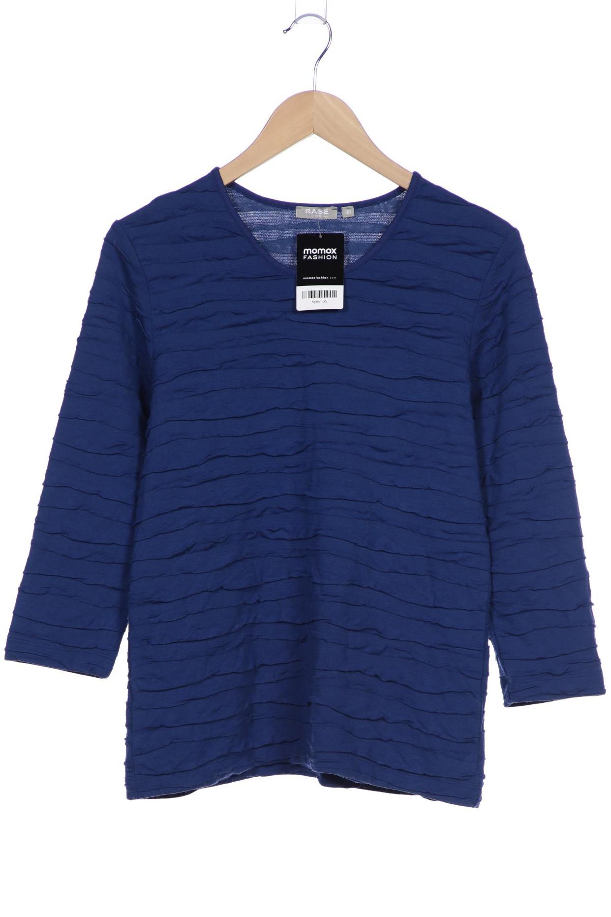 

Rabe Damen Langarmshirt, blau, Gr. 40