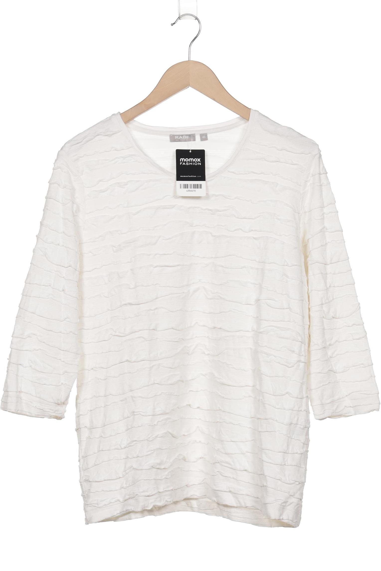 

Rabe Damen Langarmshirt, weiß, Gr. 46