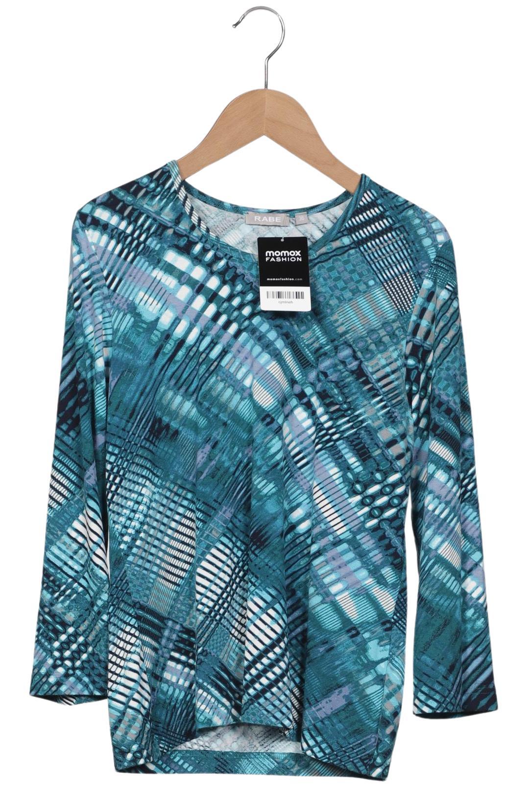 

Rabe Damen Langarmshirt, türkis, Gr. 36