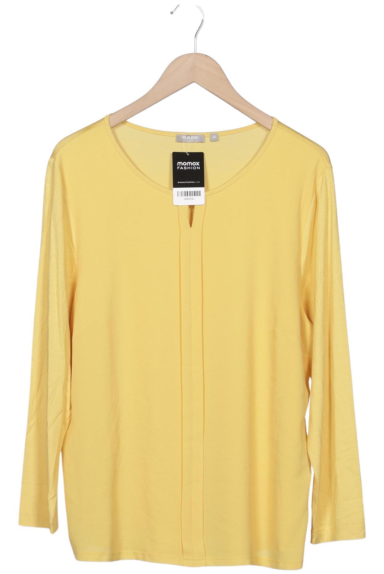 

Rabe Damen Langarmshirt, gelb, Gr. 46