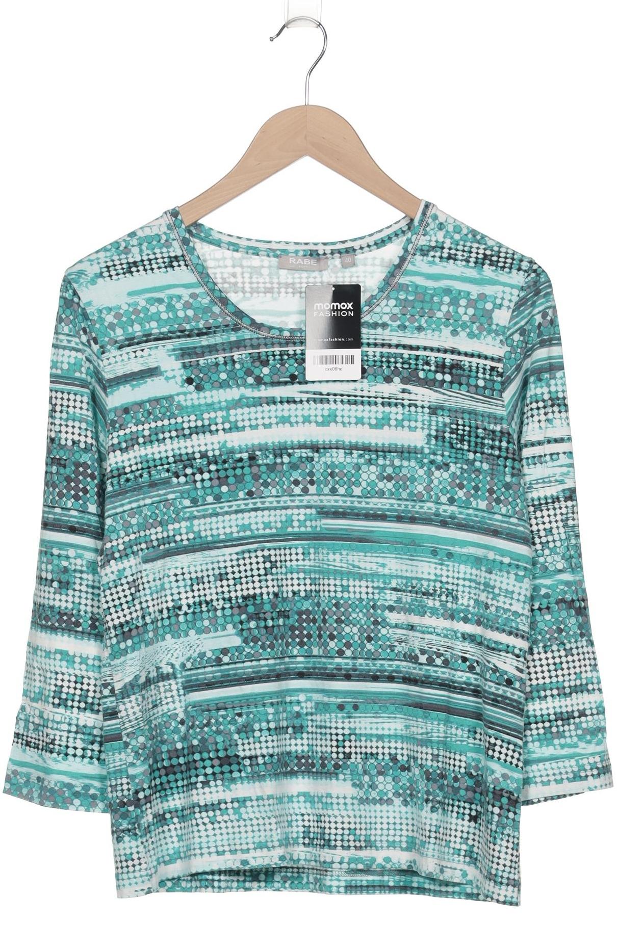 

Rabe Damen Langarmshirt, türkis, Gr. 40
