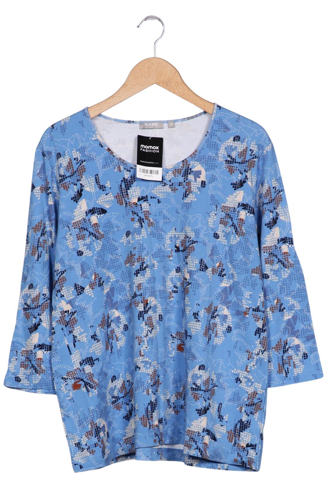 

Rabe Damen Langarmshirt, hellblau, Gr. 48