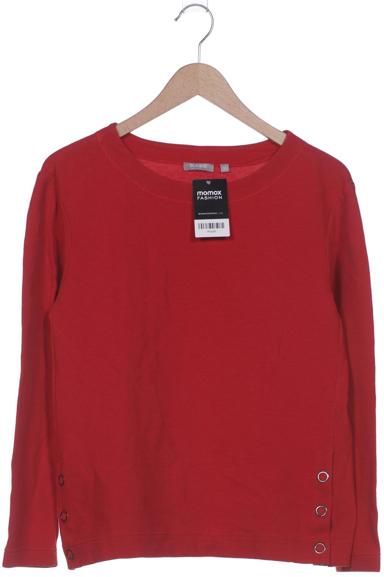 

Rabe Damen Langarmshirt, rot, Gr. 38