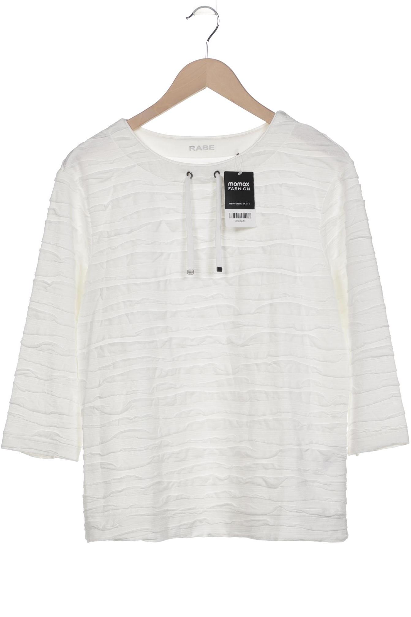 

Rabe Damen Langarmshirt, weiß, Gr. 42