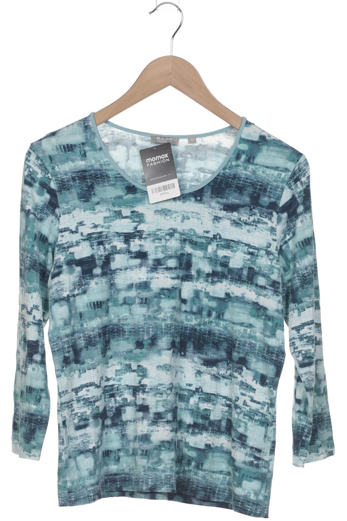 

Rabe Damen Langarmshirt, türkis, Gr. 38