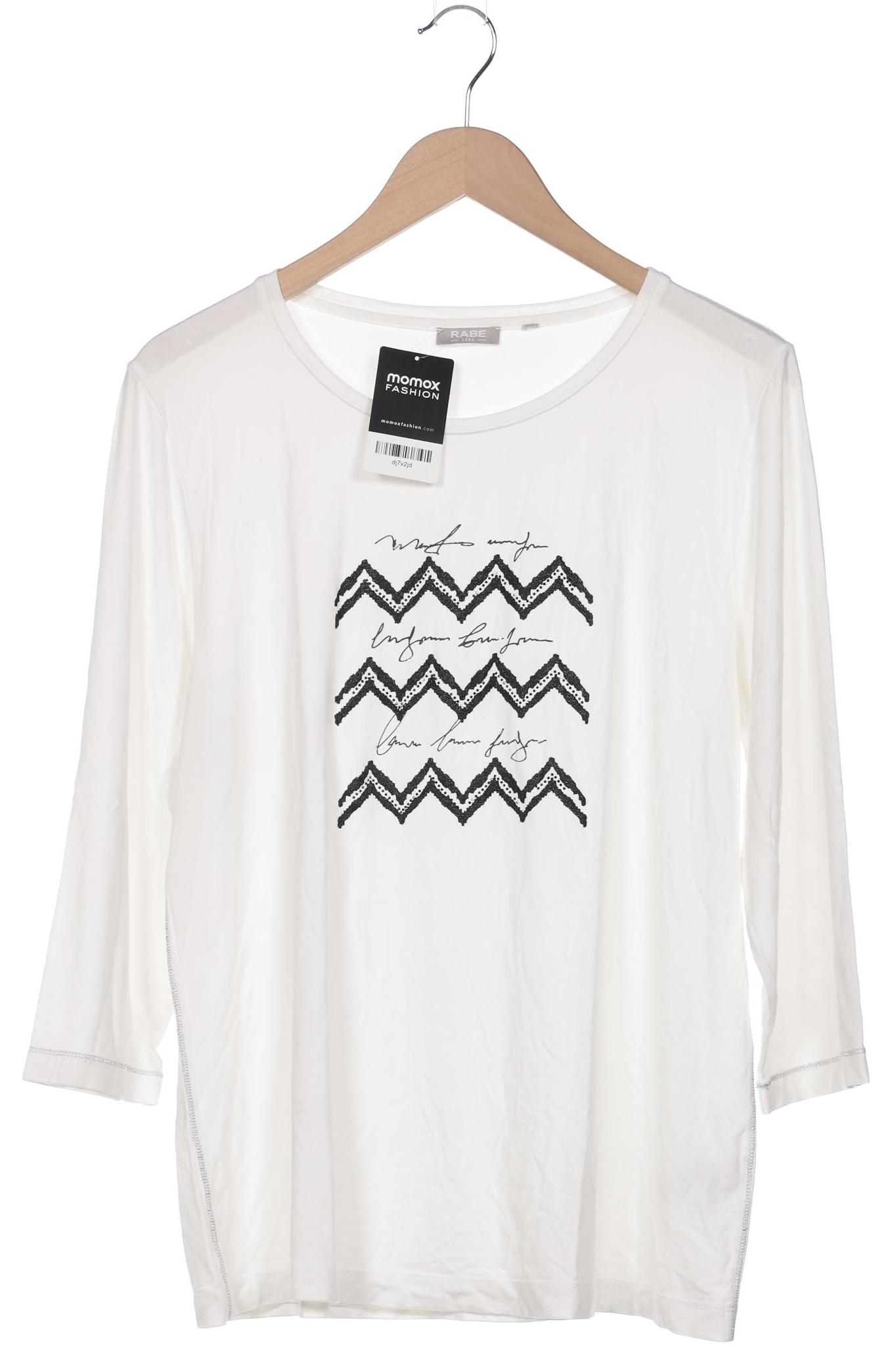 

Rabe Damen Langarmshirt, weiß, Gr. 46