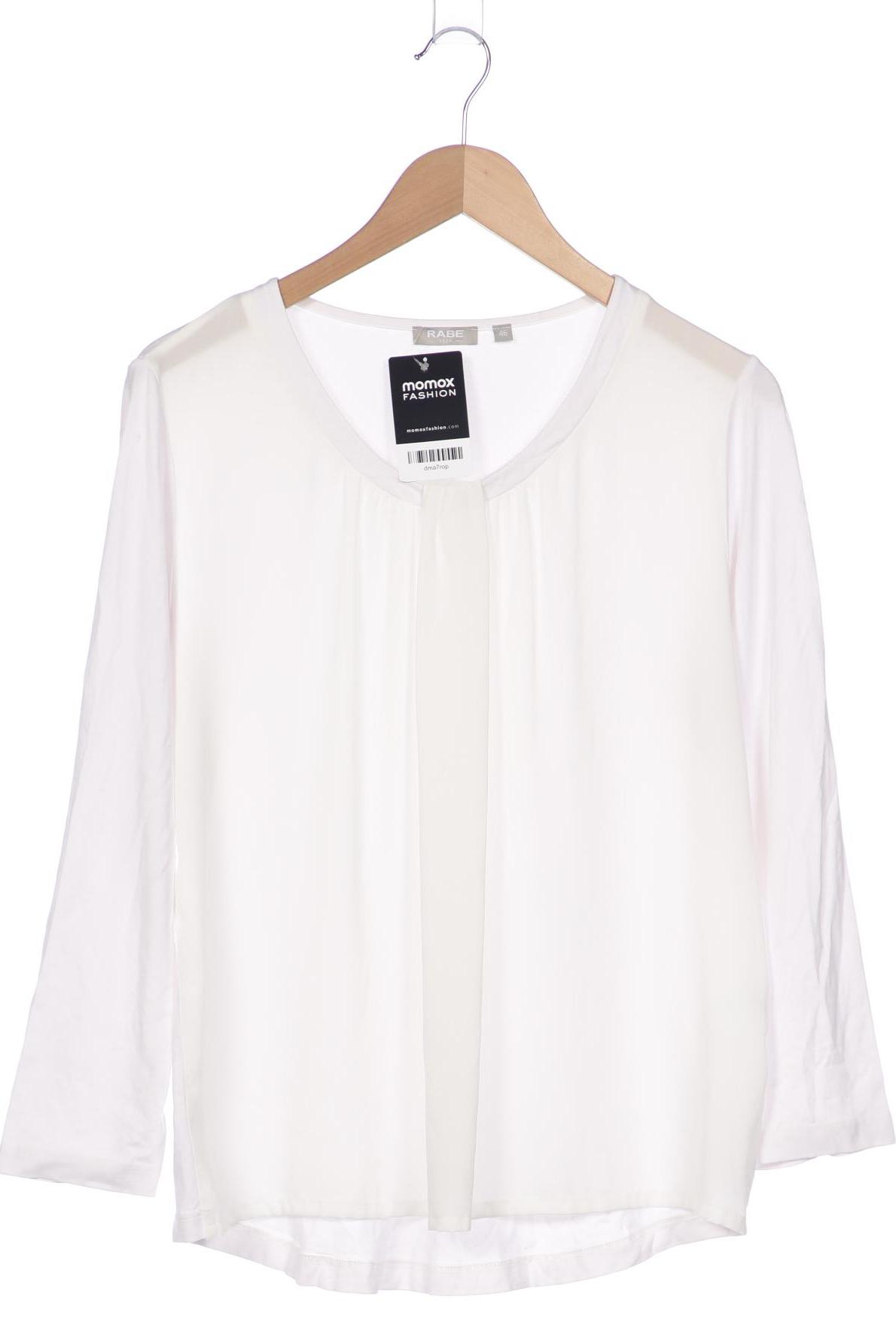 

Rabe Damen Langarmshirt, weiß, Gr. 46