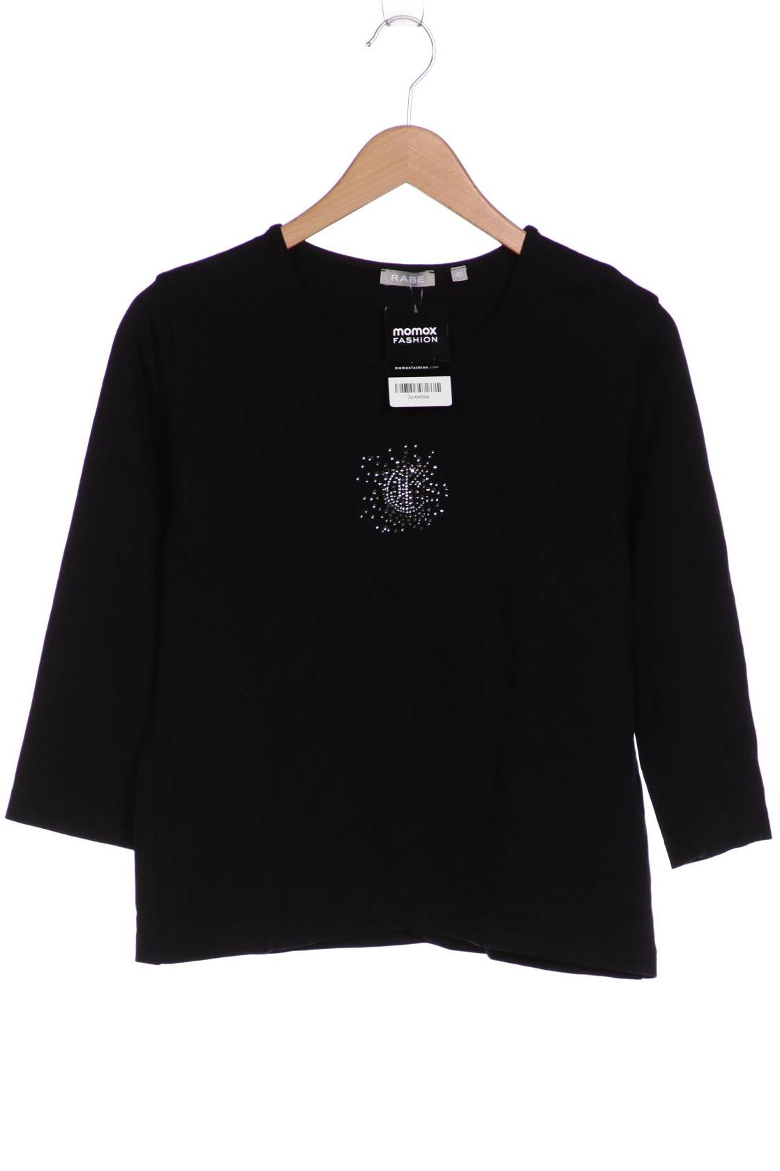 

Rabe Damen Langarmshirt, schwarz, Gr. 40