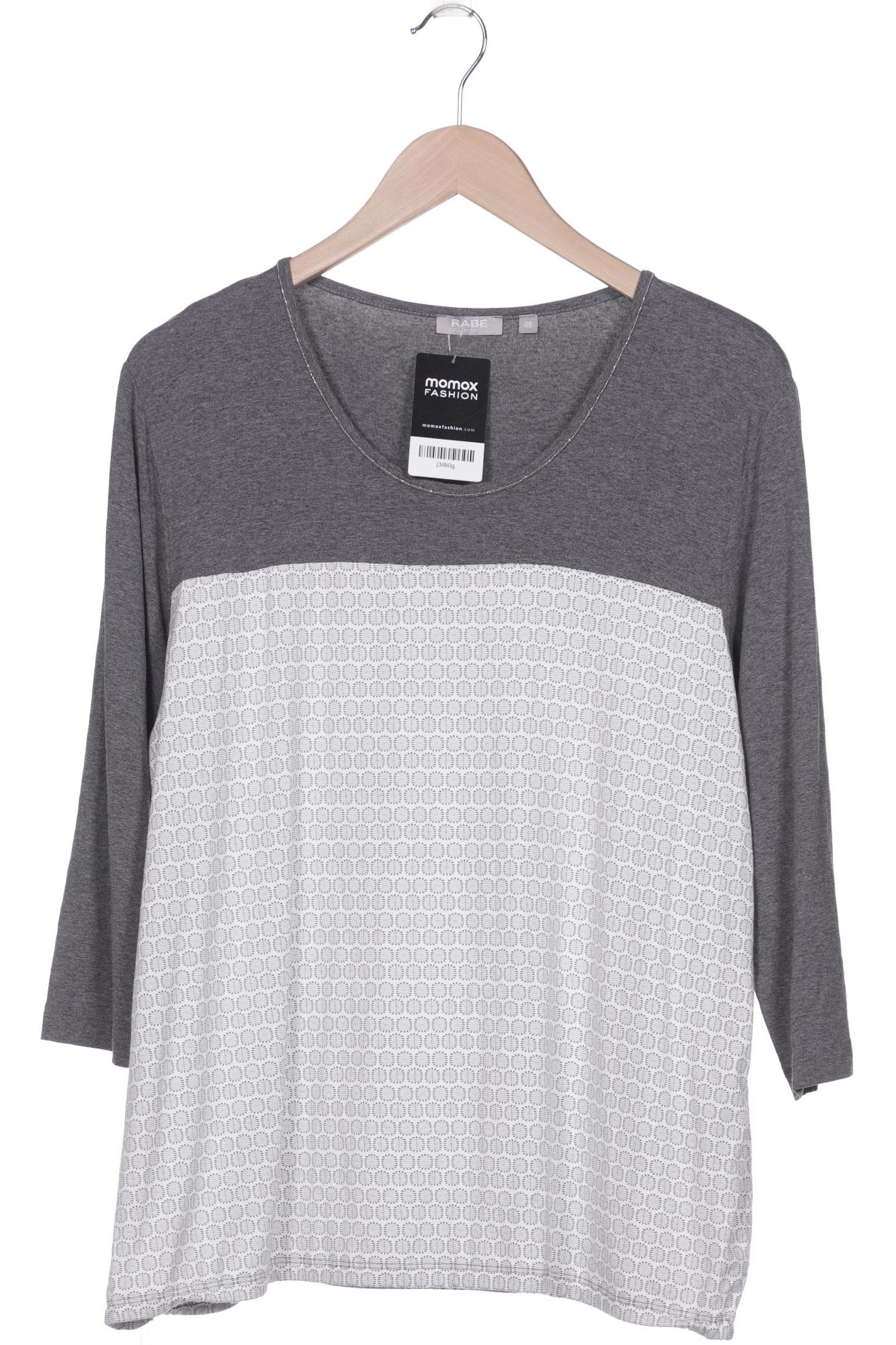 

Rabe Damen Langarmshirt, grau, Gr. 48