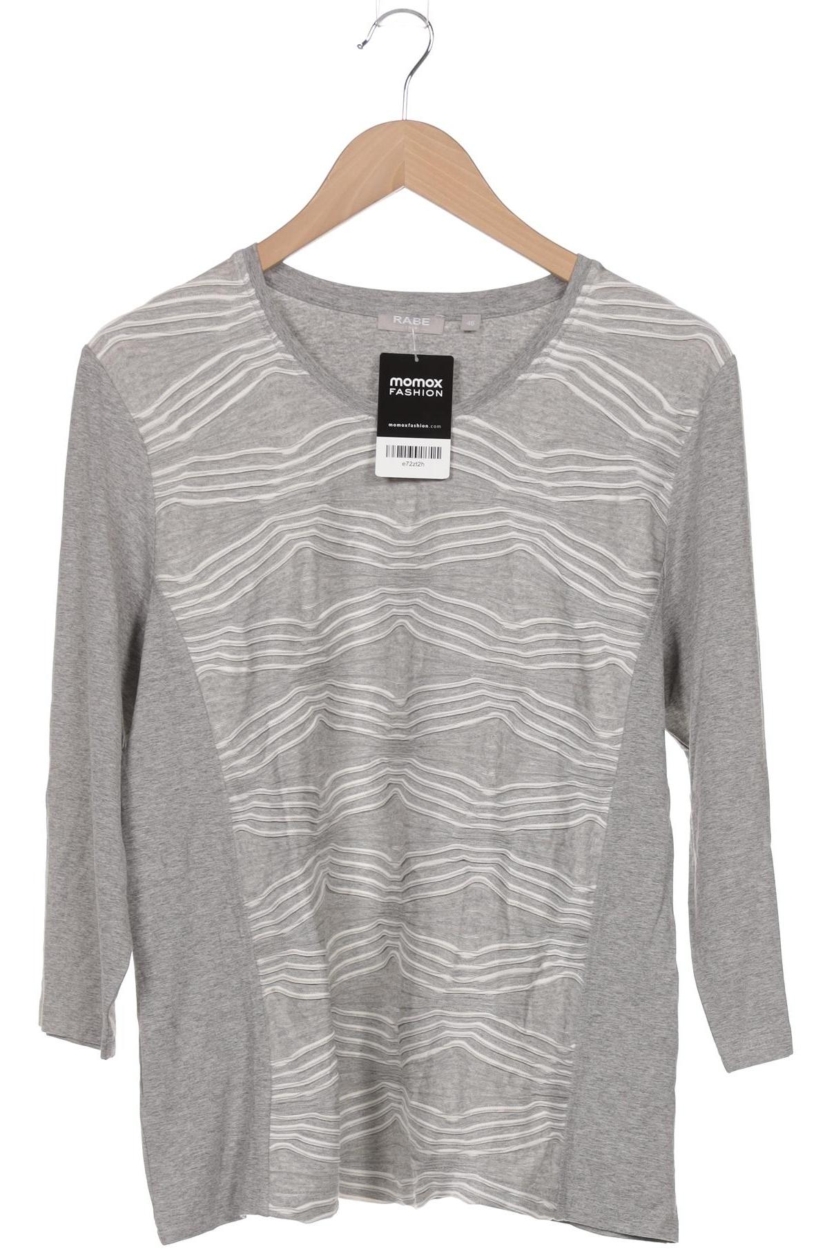 

Rabe Damen Langarmshirt, grau, Gr. 46